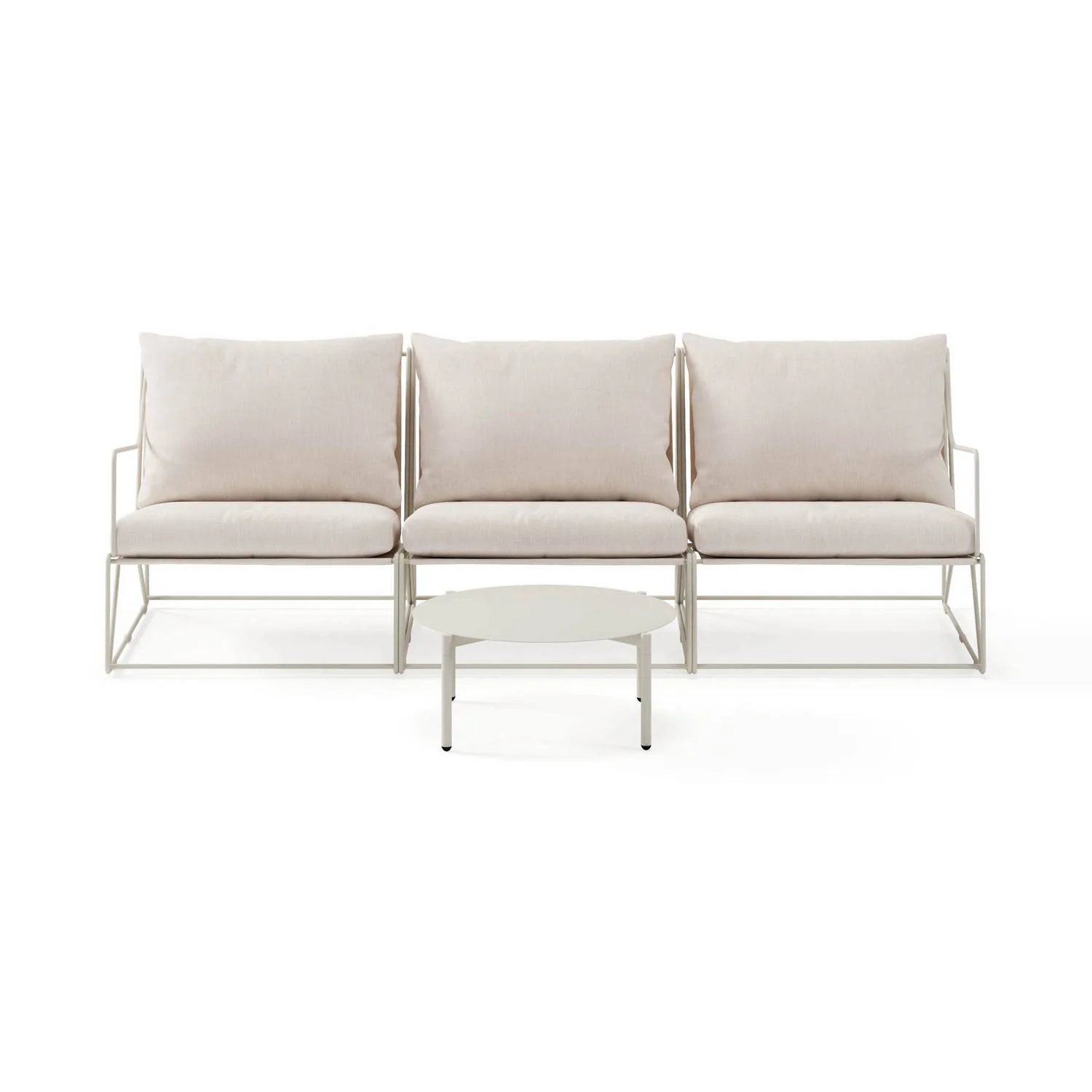 Loungegrupp Comfort Garden Usteryd Utesoffa 3-sits med Usteryd Soffbord