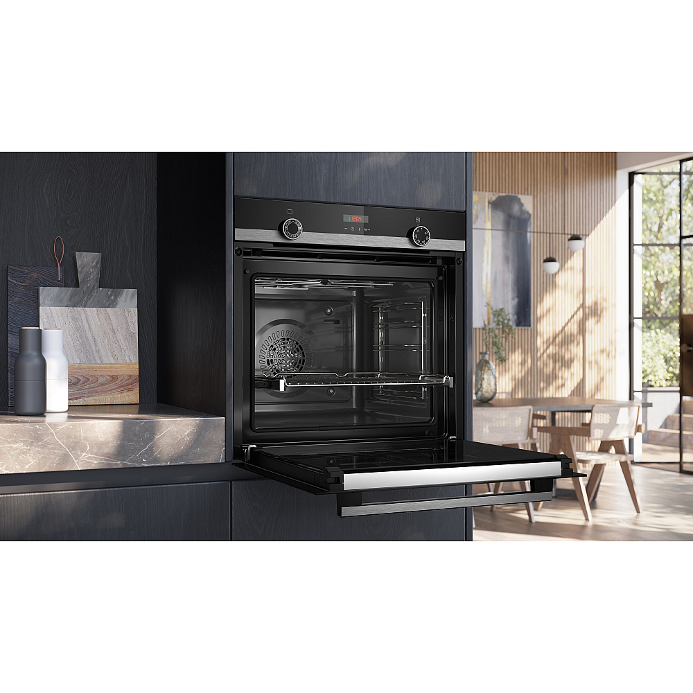 Inbyggnadsugn Siemens iQ300 HQ574AER3 med Ångfunktion och ActiveClean