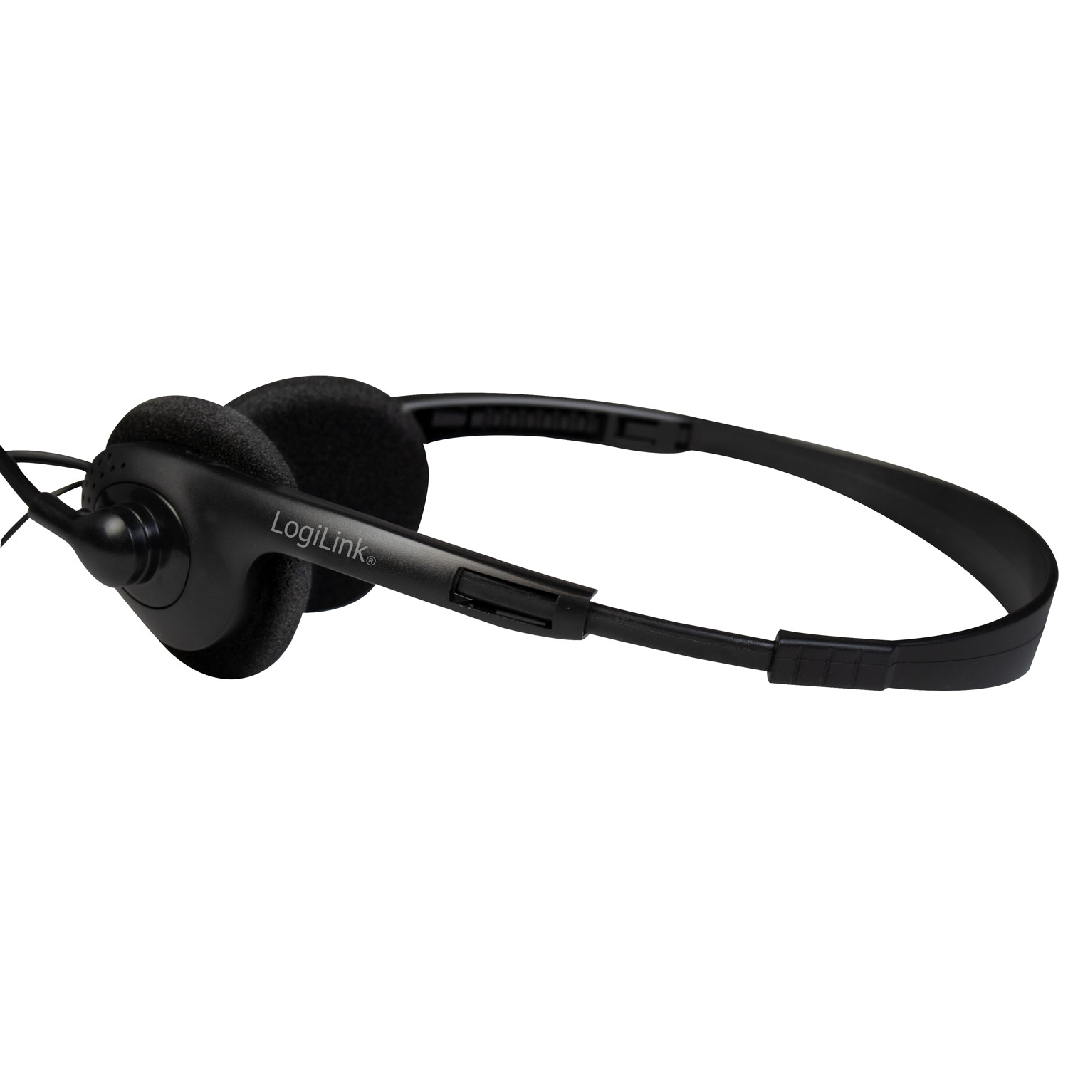 PC-headset LogiLink Stereo Med Mikrofon 1x3,5mm-kontakt