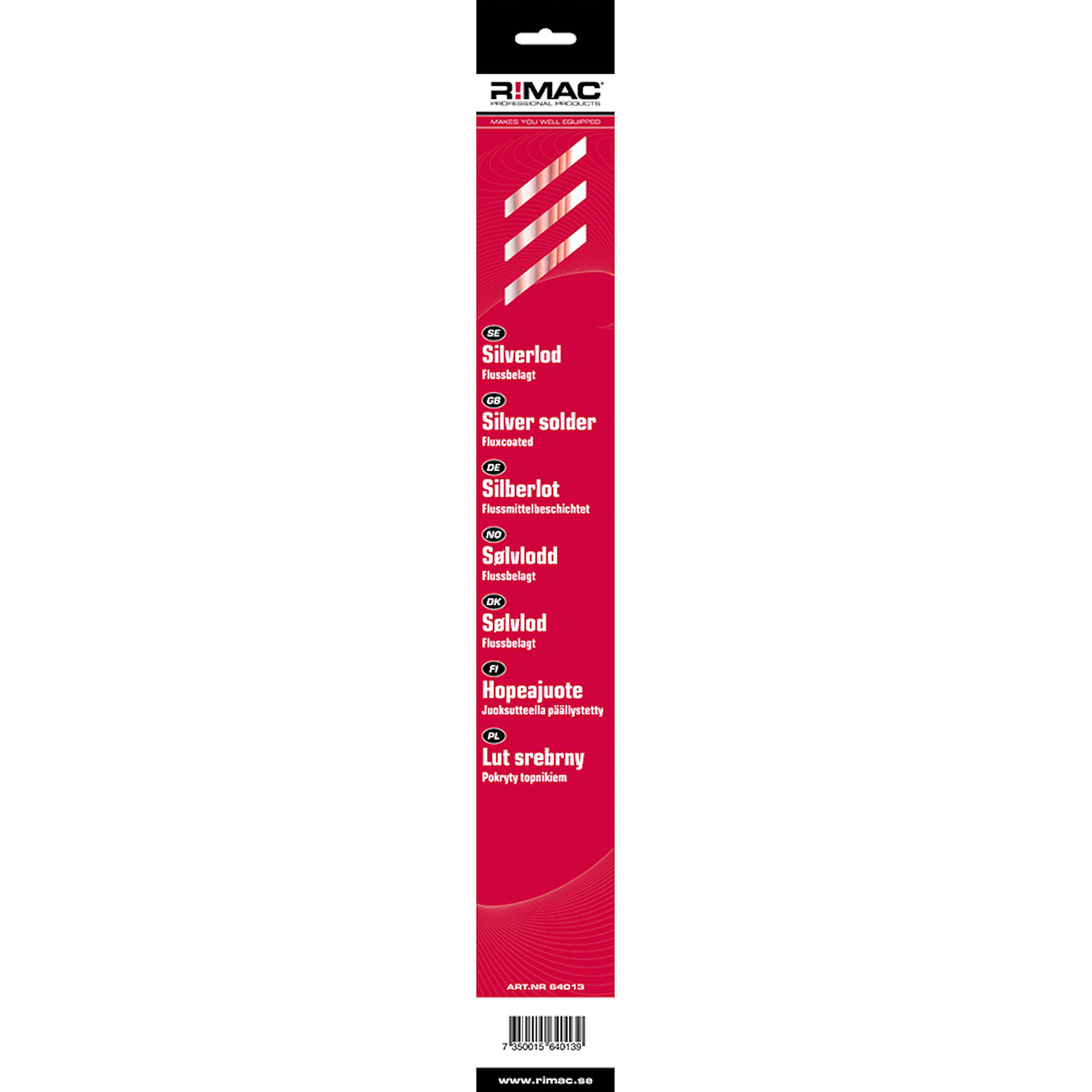 Silverlod R!MAC SB-pack Flussbelagt 1,5mm x 5st