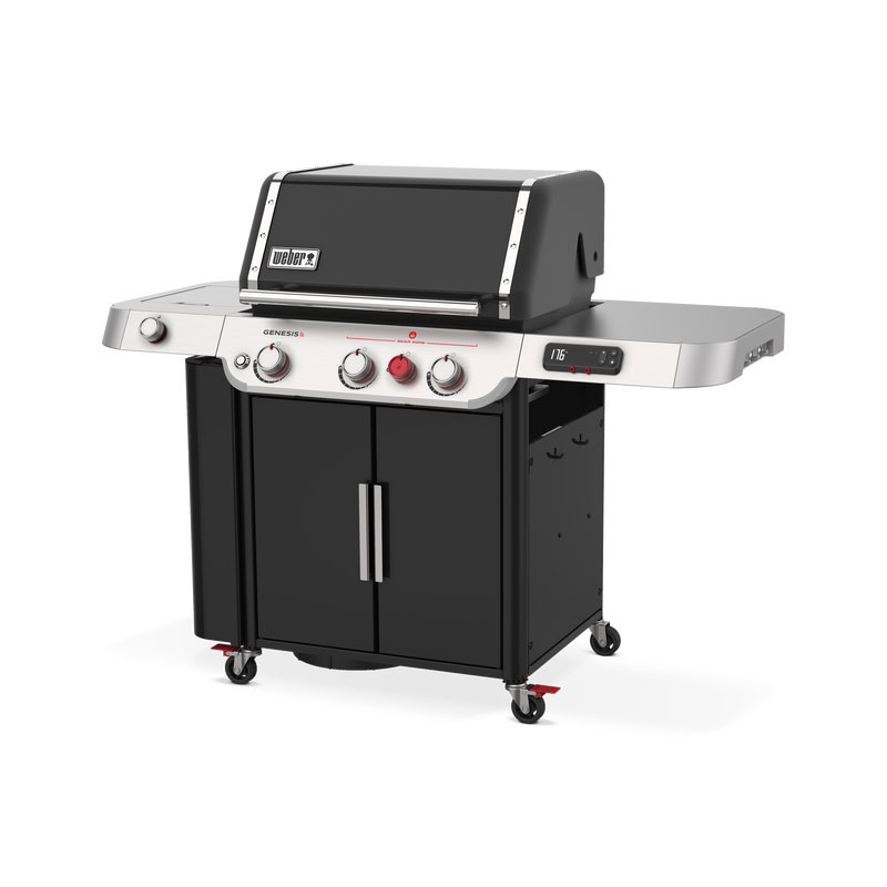 Gasolgrill Weber Genesis 2022 EX-335 Rostfritt Stål med Sidobrännare & Regulatorset