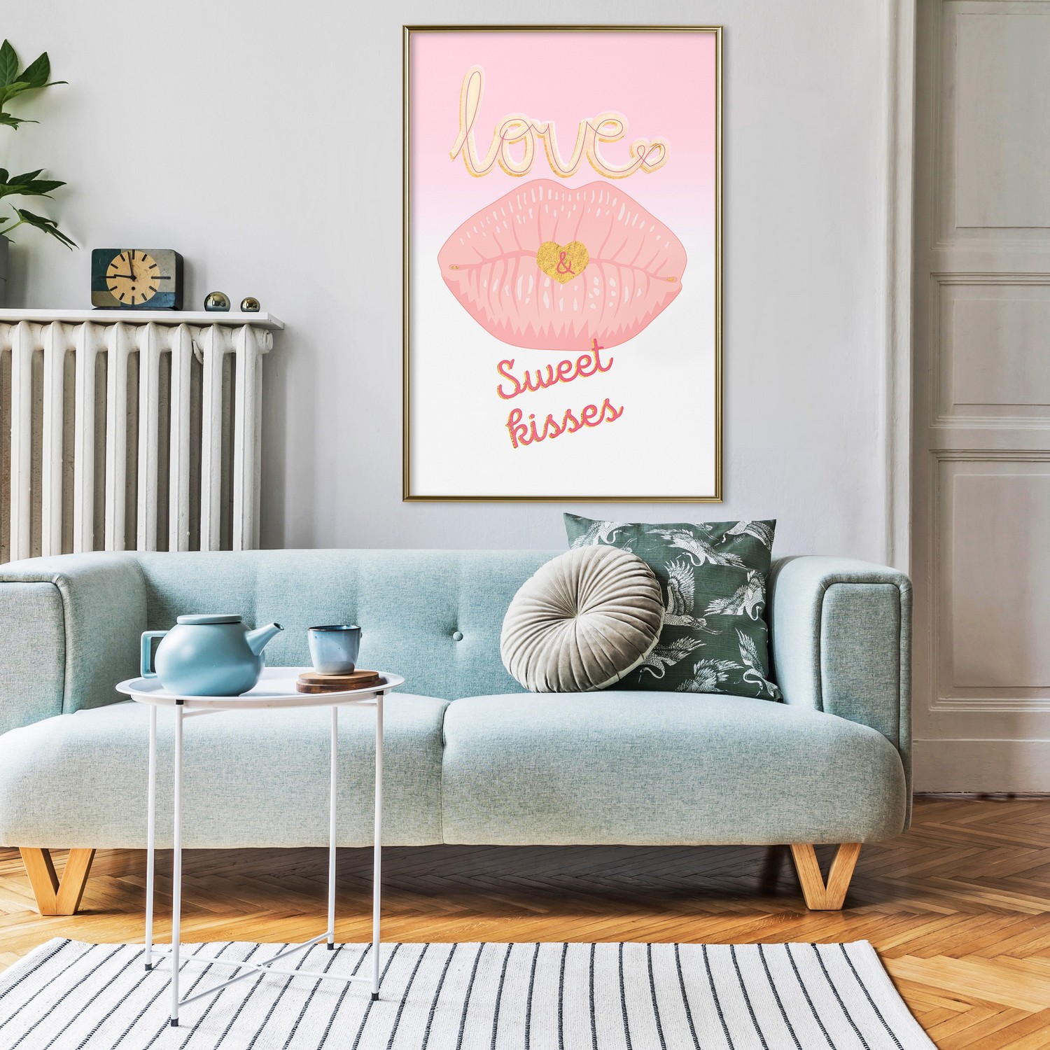 Poster Artgeist Affisch Sweet Kisses