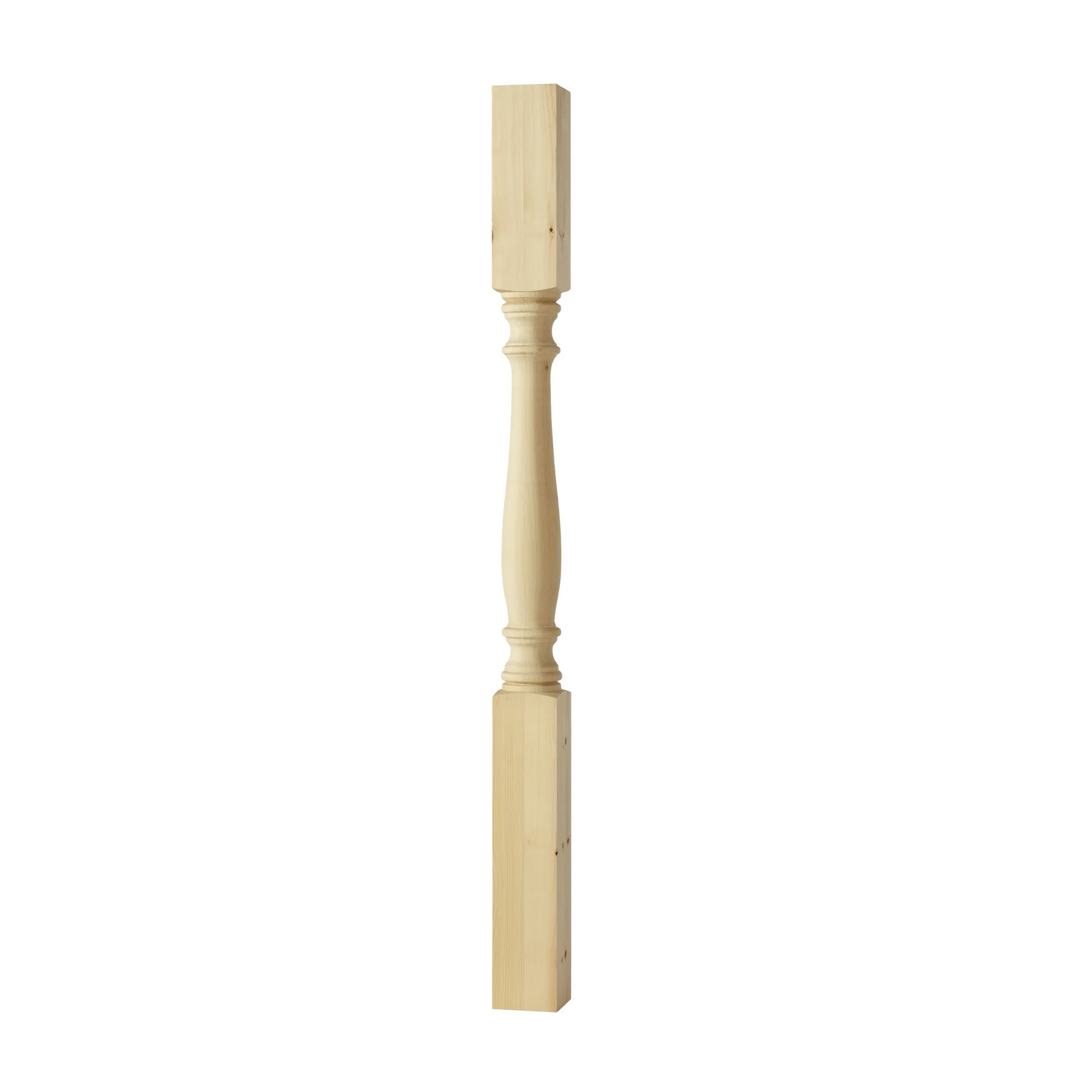 85 x 1180 Svarvad Fura BxHxD: 85x1180x85 mm