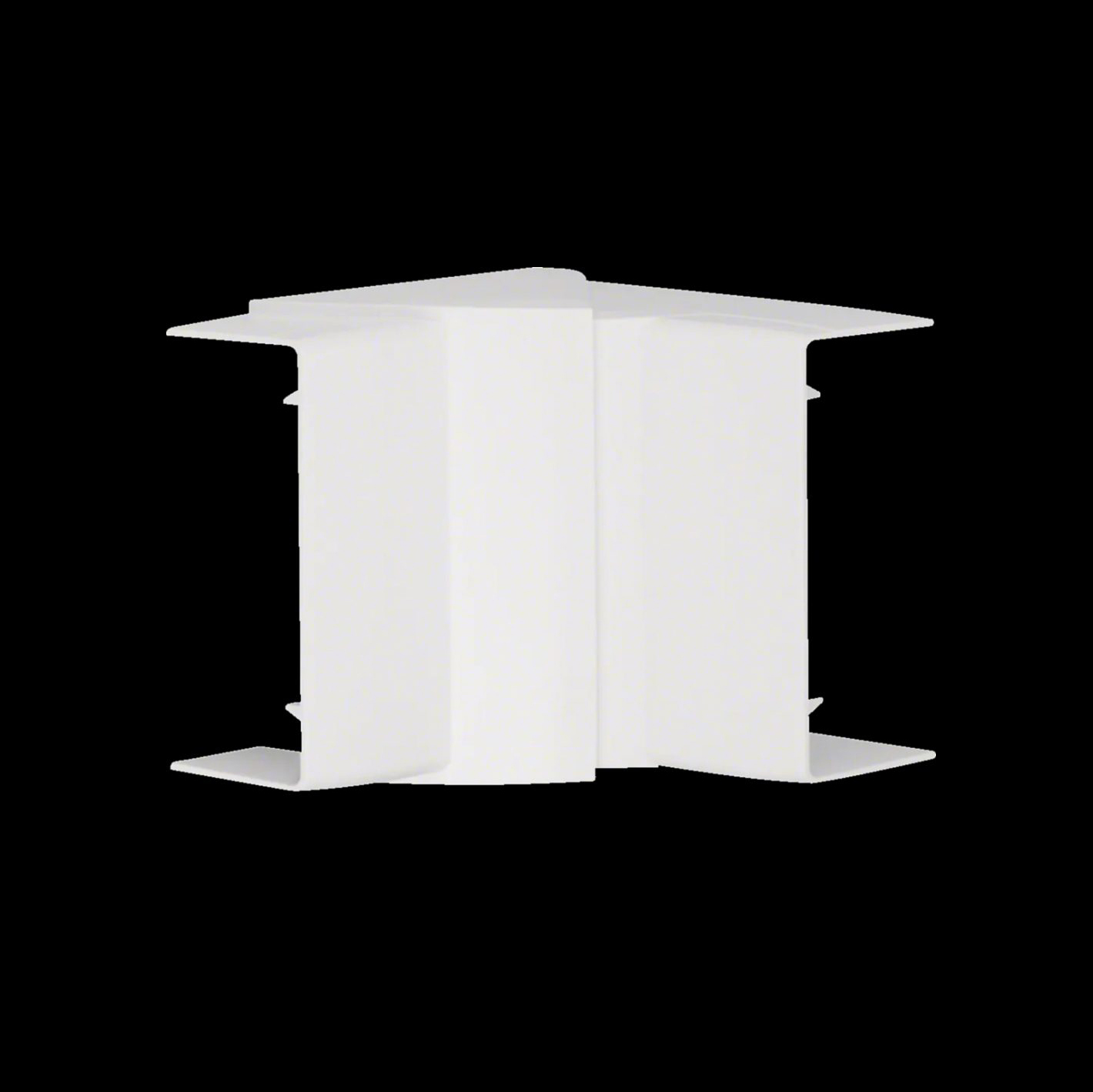 Innerhörn till Matarkanal Hager LF/LFH Flexibel 40 x 90 mm Halogenfri RAL 9016