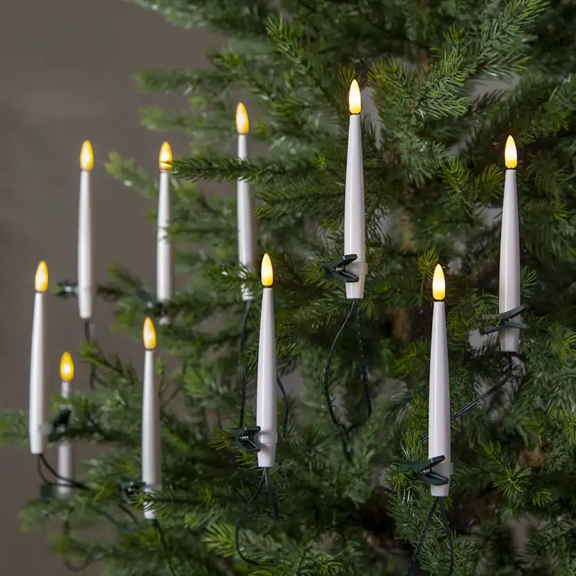 Julgransbelysning Star Trading Flamme 16 st