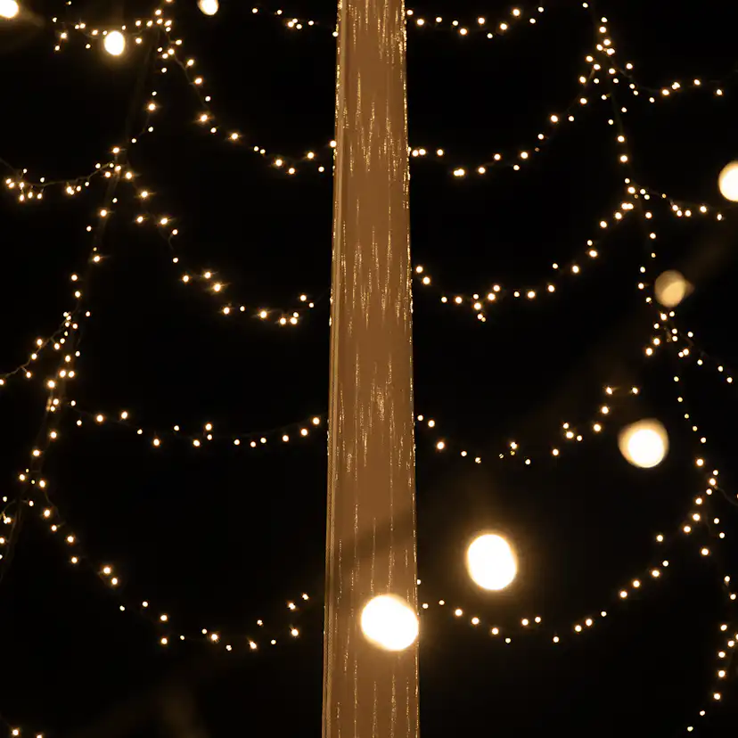 Flaggstångsbelysning Glimma 7 m 1520 LED Varmvit 7 Meter, 1520 ljuskällor, LED