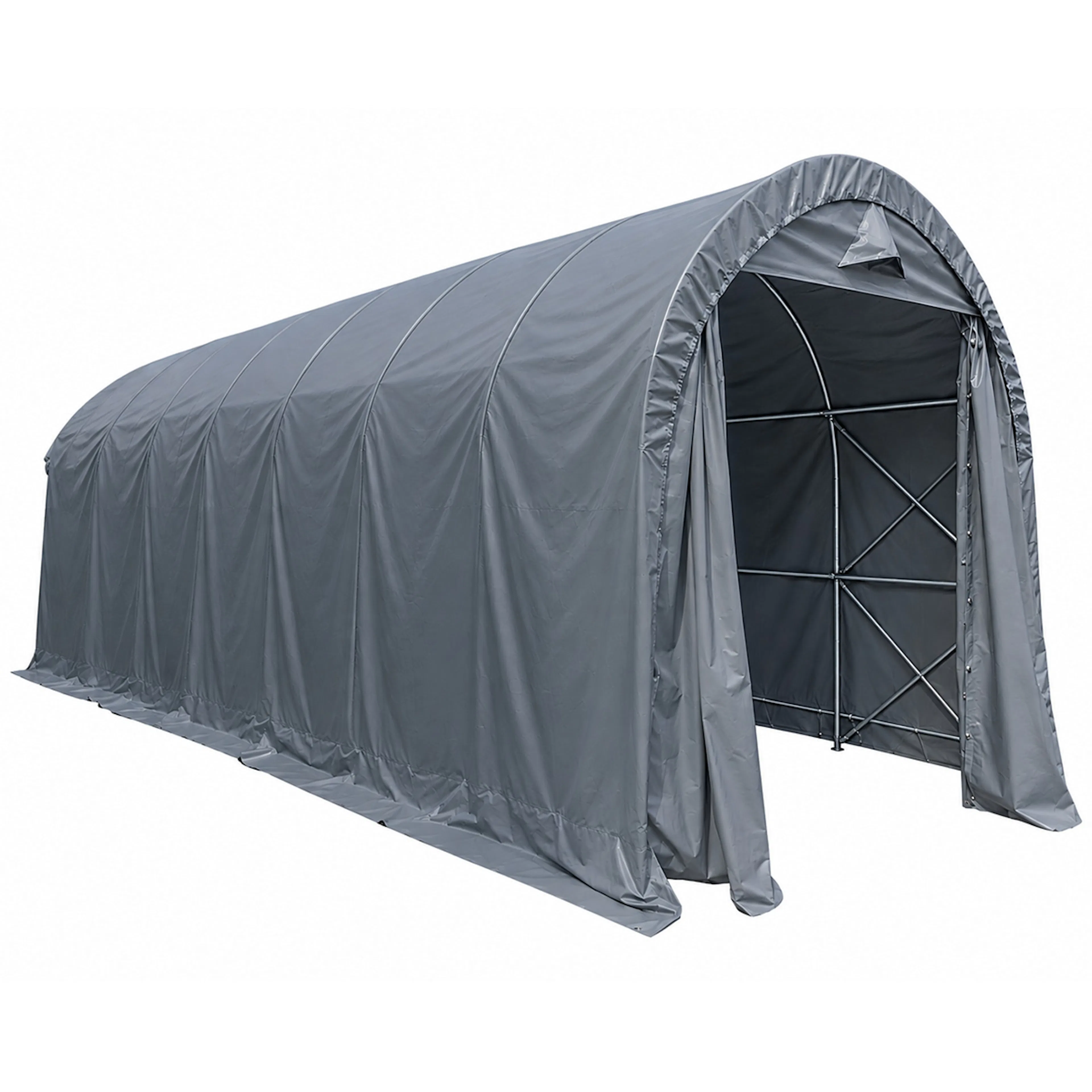 Garagetält Timco G500 3 x 6 m Grå