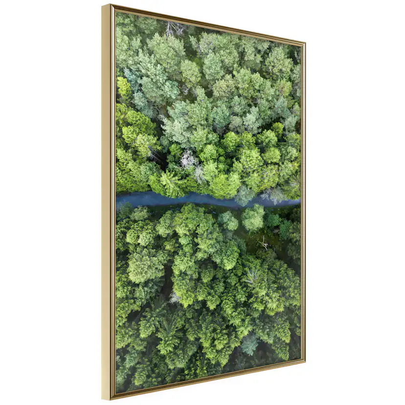 Poster Artgeist Affisch Road Through Forest
