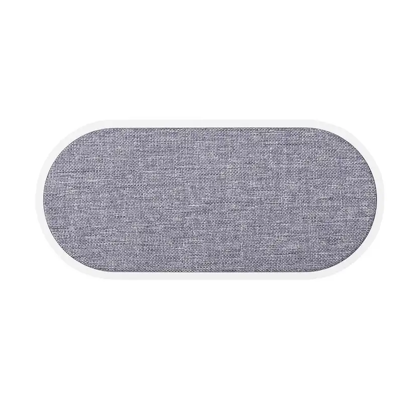 Trådlös Gear Dual Qi Laddare Usb-C Anslutning 2X10W Vit Med Grå Textil