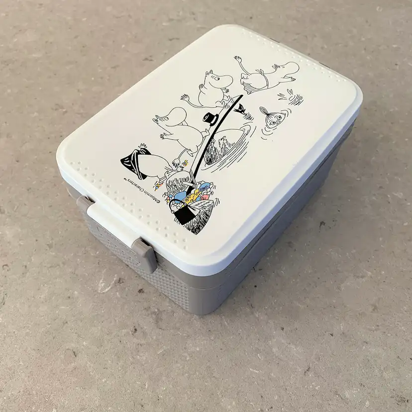 Matlåda Rätt Start Mumin Grå