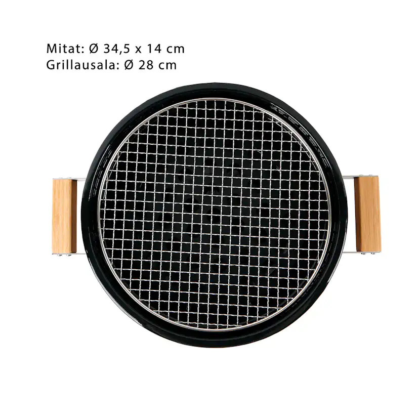 Kolgrill Easy Cooking Kamado Korea Hibachi 28 Portabel