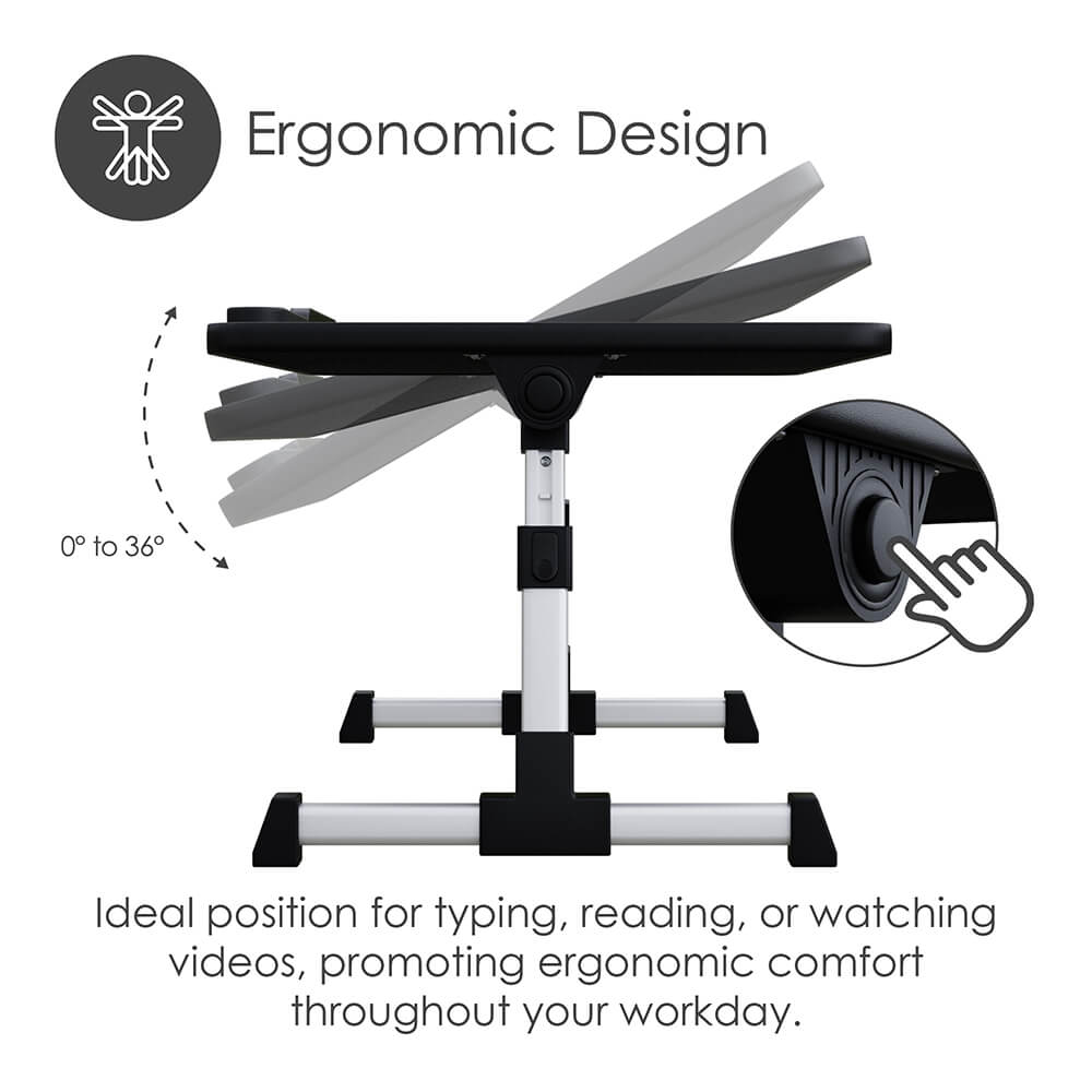 Laptopställ Desire2 Justerbar MDF