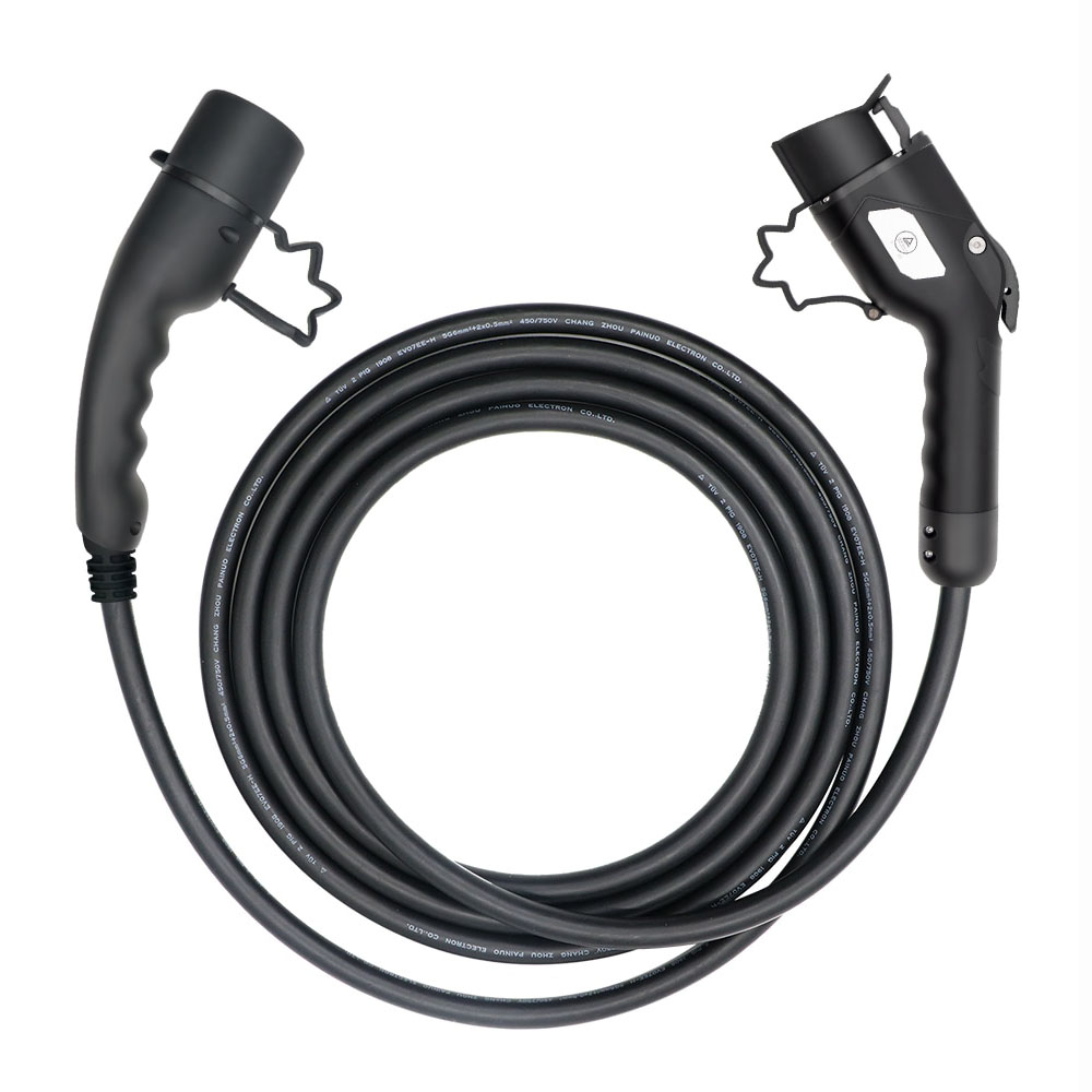 Laddkabel Motorwerk EV Type2–Type1 3,6kW (230V,16A, 3m)