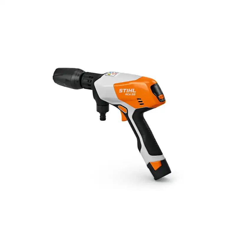 Högtryckstvätt STIHL RCA 20 Batteridriven - Flexibel Rengöring för Hem och Resa