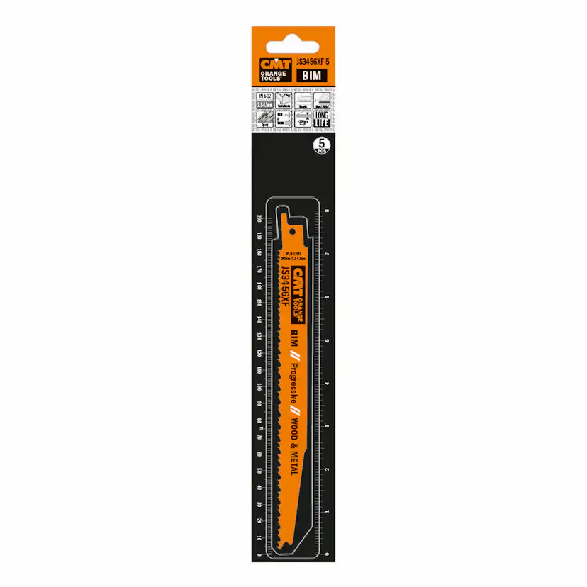 Tigersågblad CMT Orange Tools Trä/metall 200mm BIM Prog 5 st