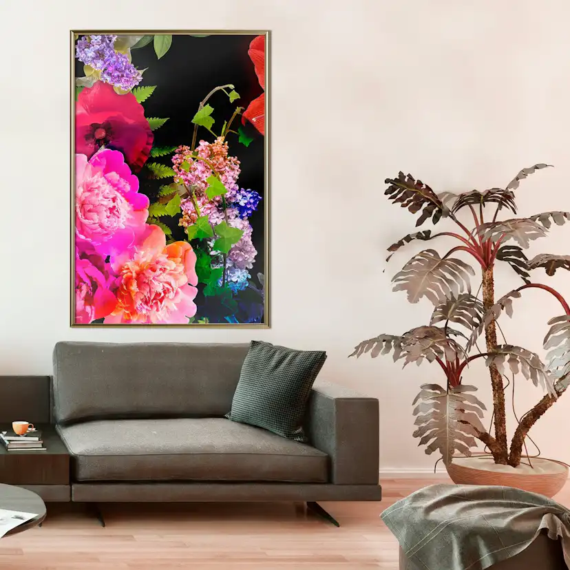 Poster Artgeist Affisch Land of Flowers