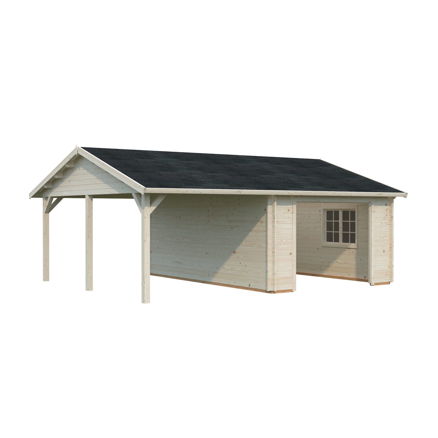 Roger 19,0+16,2 m2 kit BNDIP Impregnerad brun