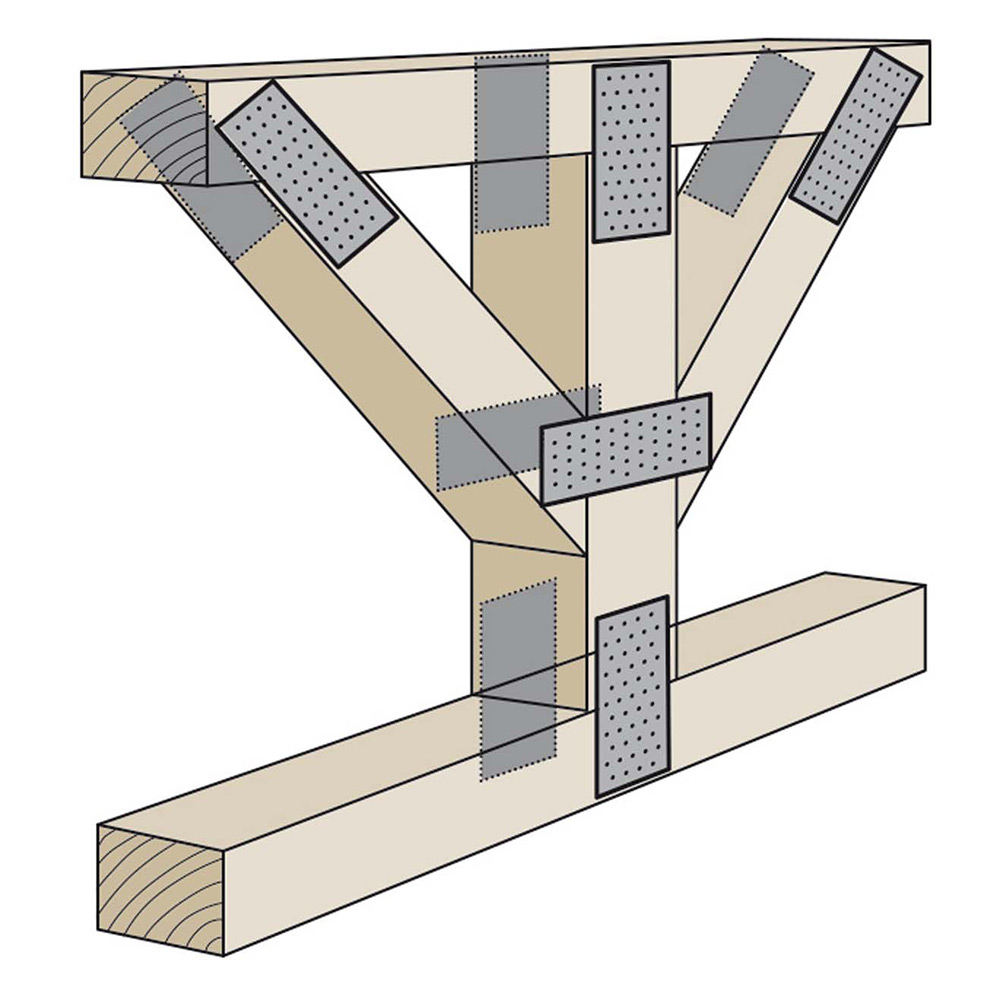 Hålplatta Hp 200x300x2,0 200x300x2,0 mm