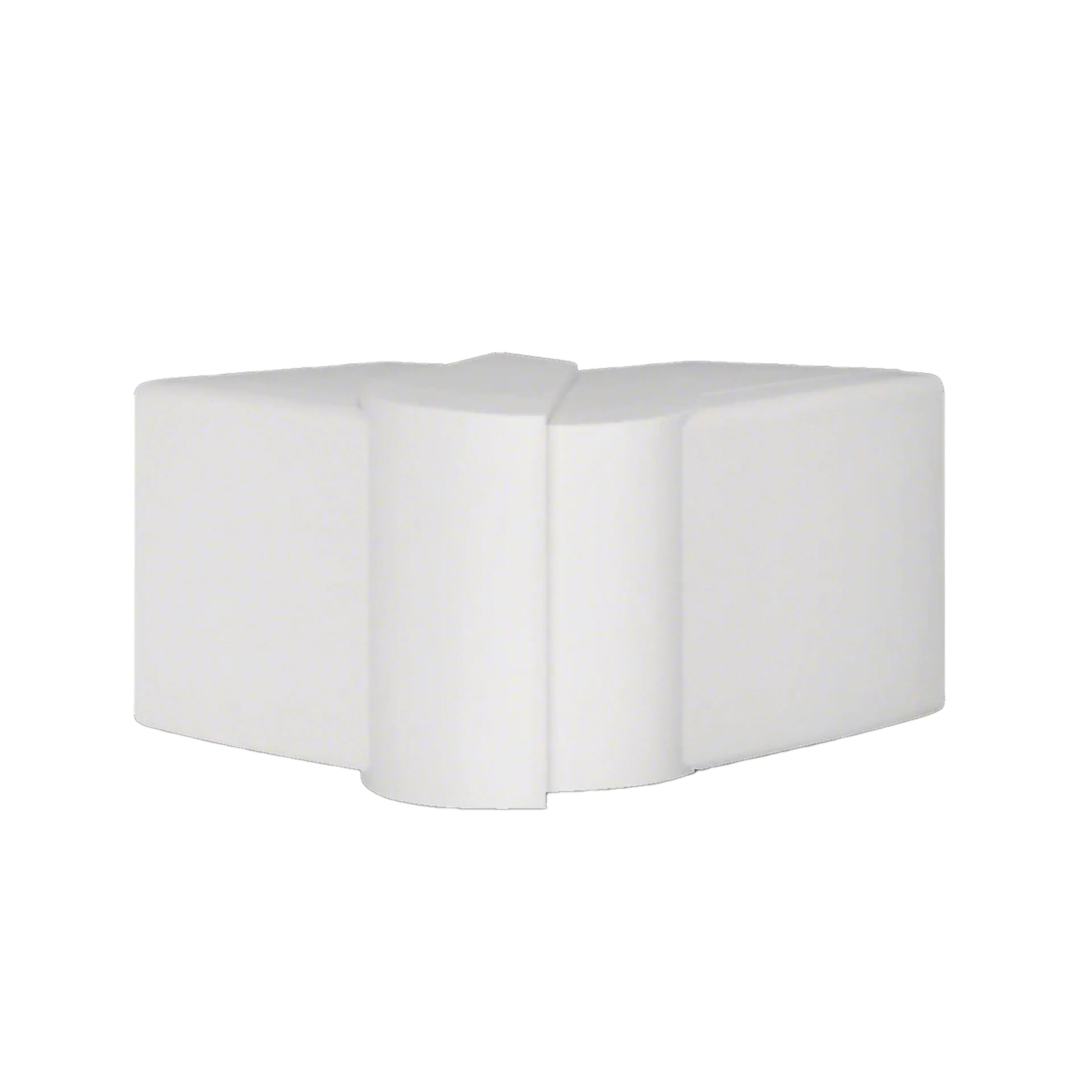 Ytterhörn till Matarkanal Hager LF/LFH Flexibel 60 x 60 mm Halogenfri Vit RAL 9016