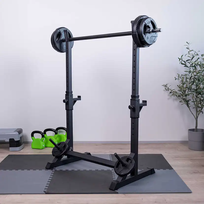 Half rack Core Skivstångsställning