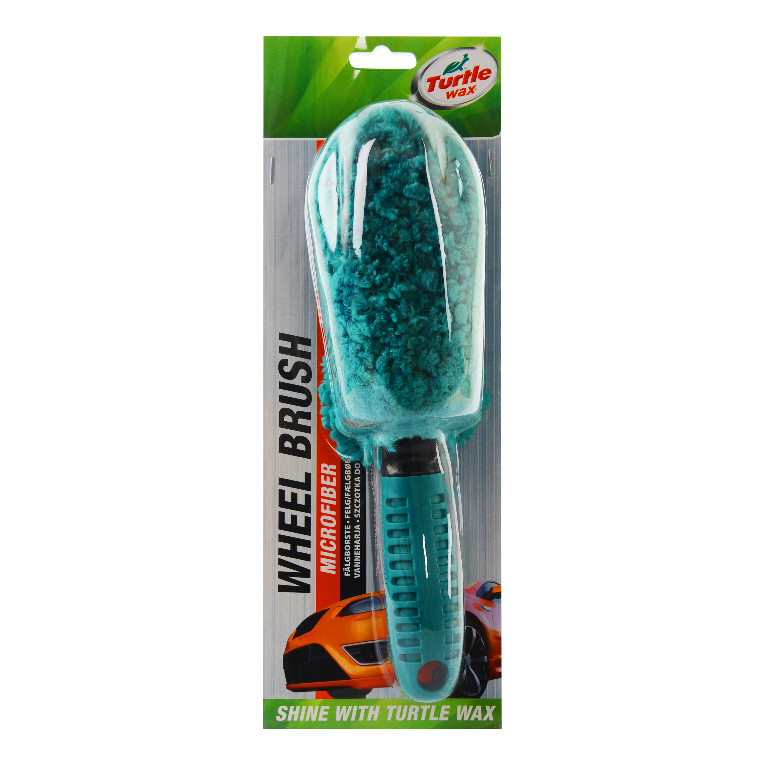 Bilvårdstillbehör Turtle Wax Wheel Brush Microfiber