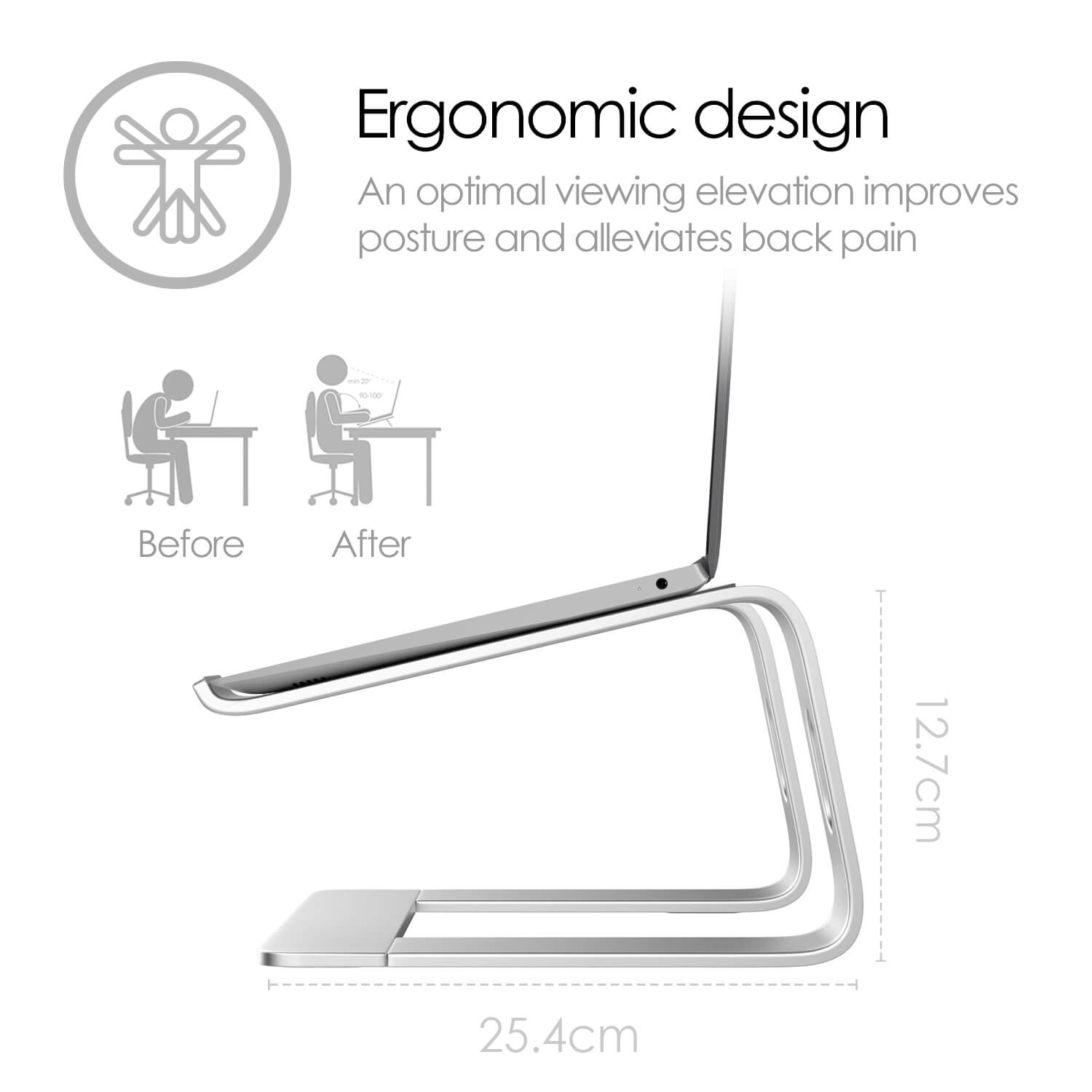 Laptopställ Desire2 Supreme Pro Aluminium