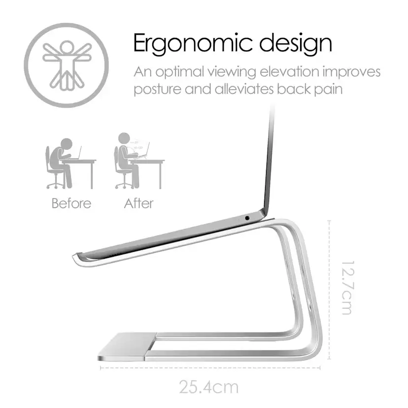 Laptopställ Desire2 Supreme Pro Aluminium