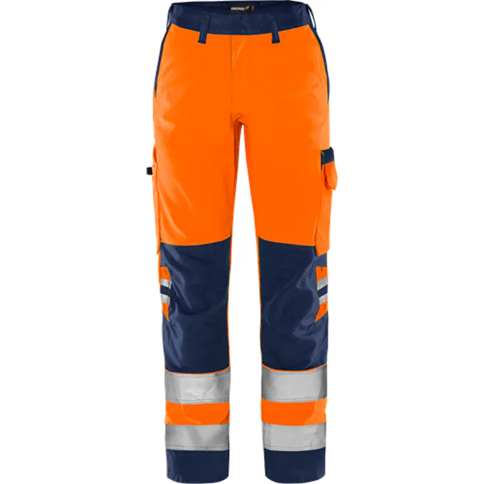 Varselorange/Marinblå