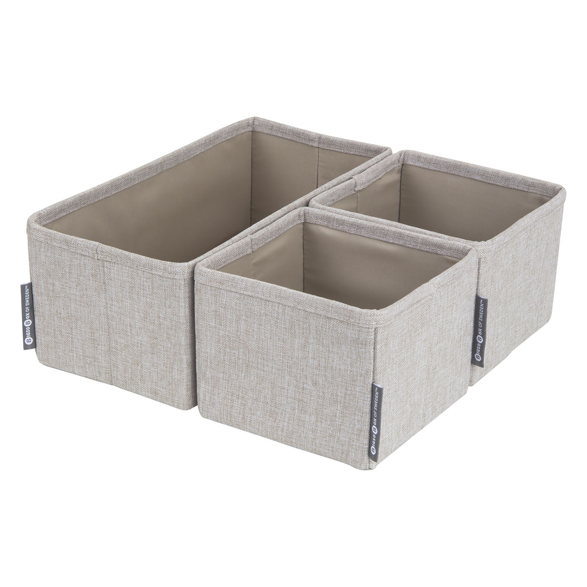 Förvaringslådor Bigso Box of Sweden Drawer organizer 3-set Beige