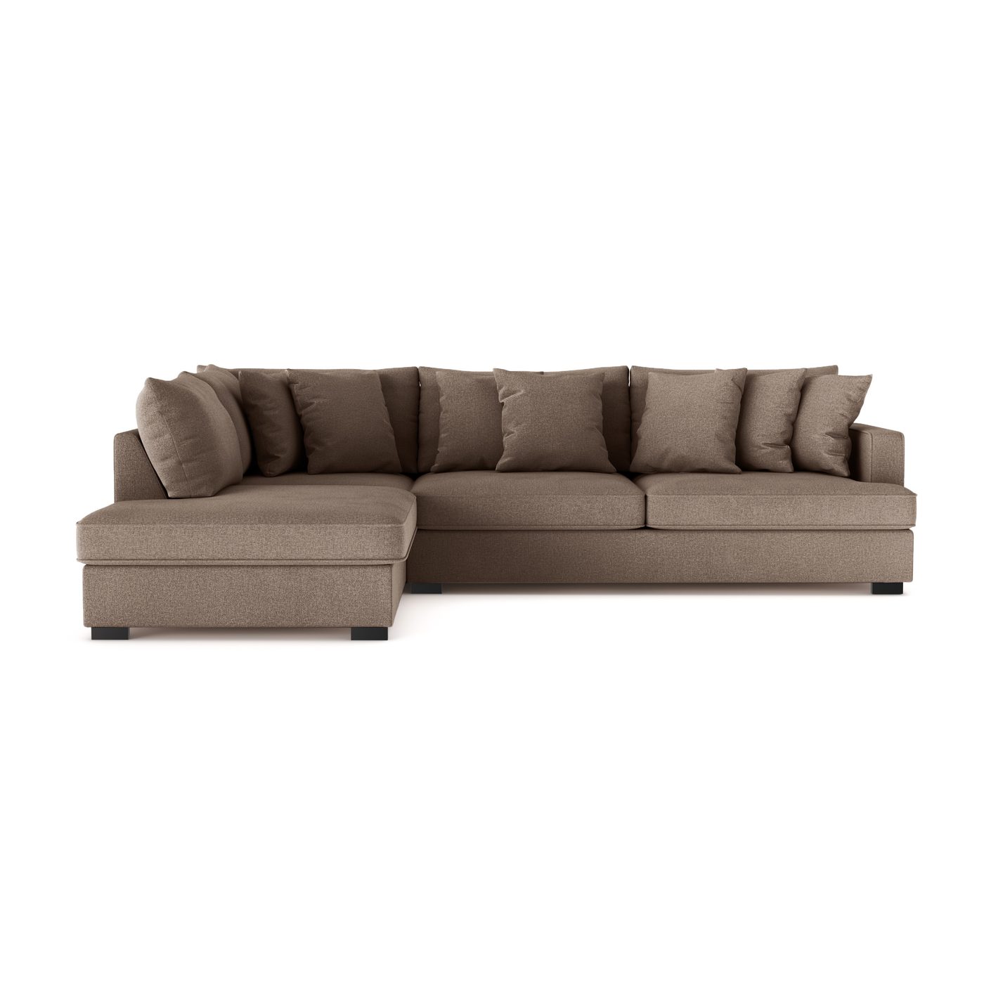 Schäslongsoffa Scandinavian Choice Rossita 4-sits L-formad Djup i Tyg