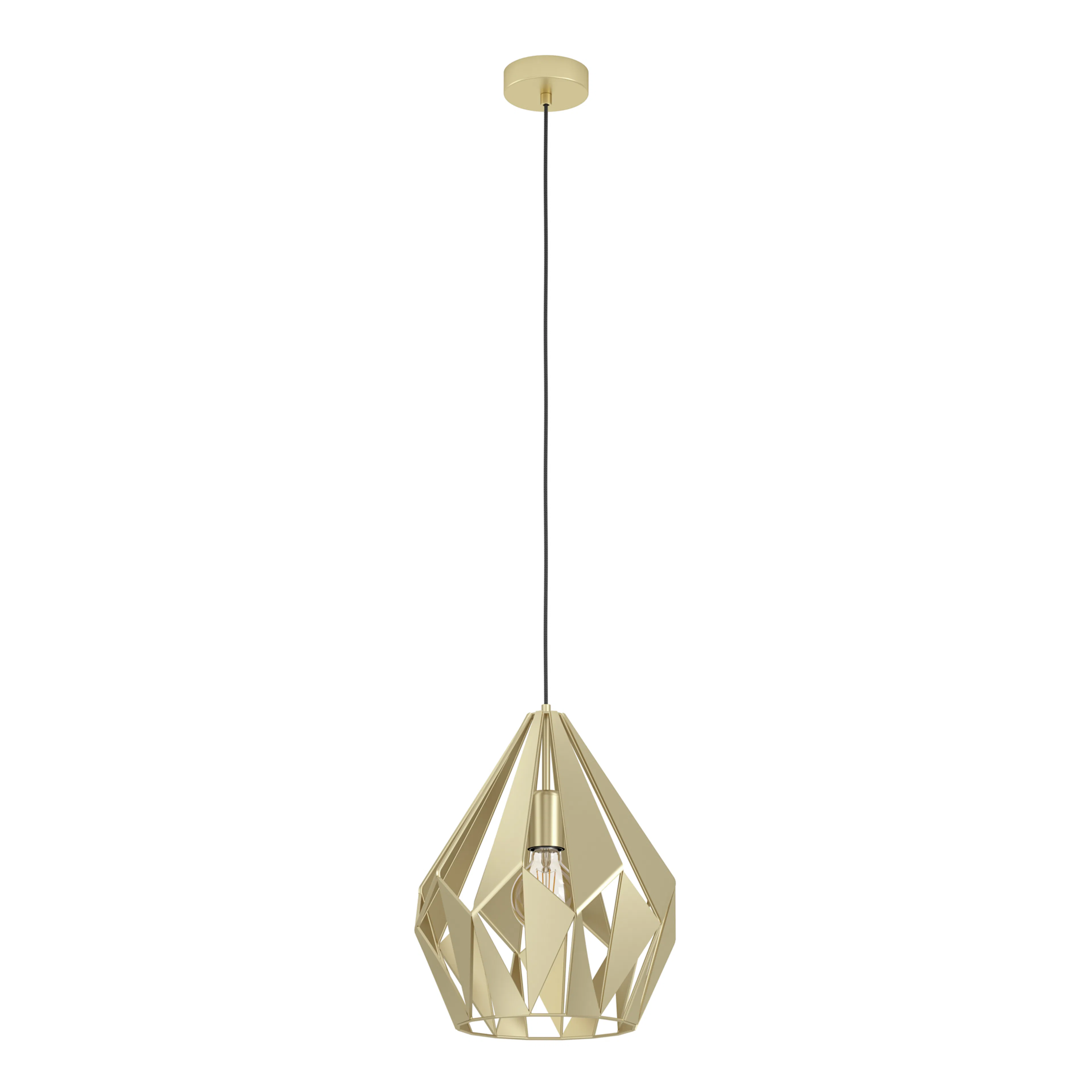 HL/1 E27 Ø310 GOLDFARBEN 'CARLTON' 310 mm, Guld 310 mm, Guld