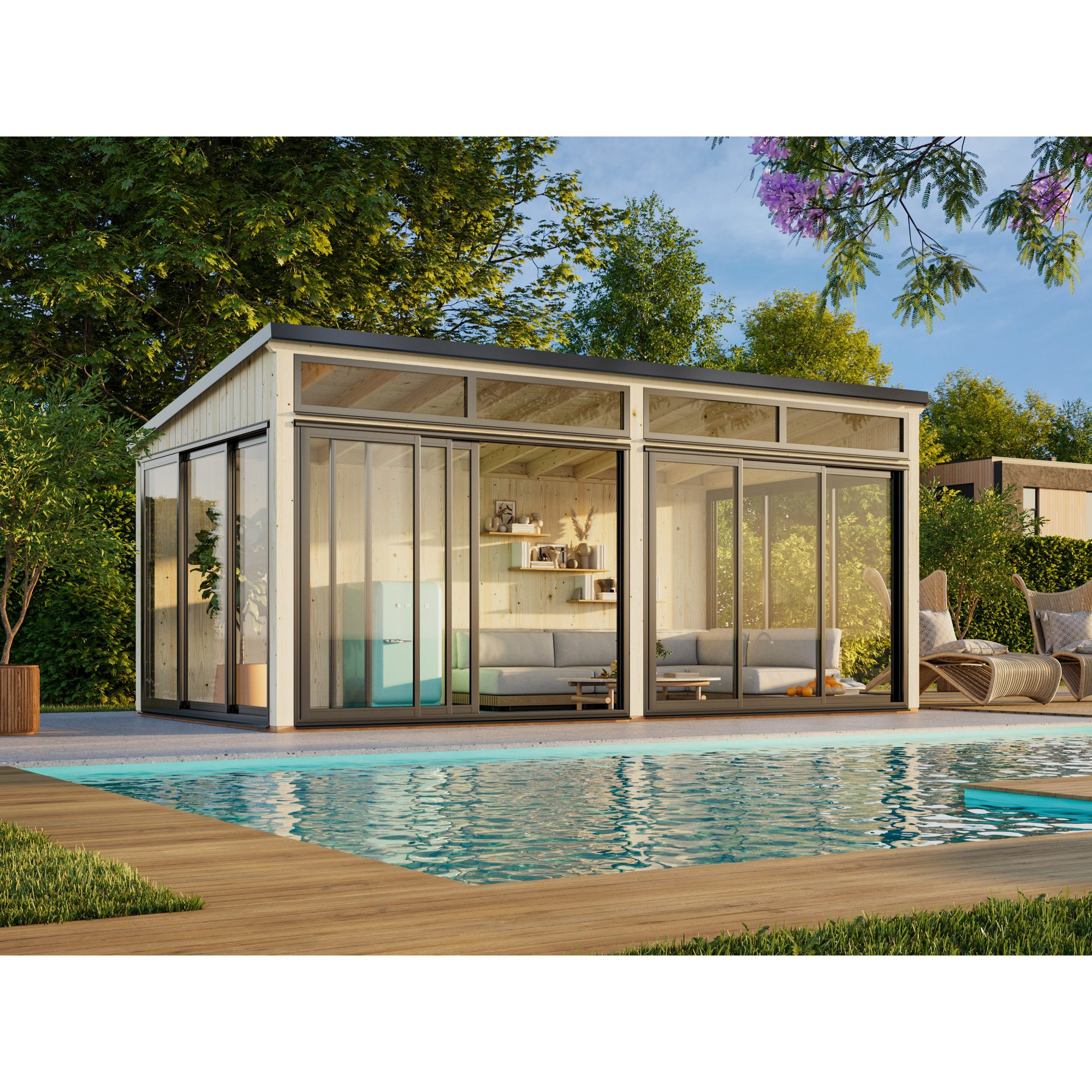 Uterum Palmako Lumi 17,6 m² (inv. 16,6 m²) Slide Plus