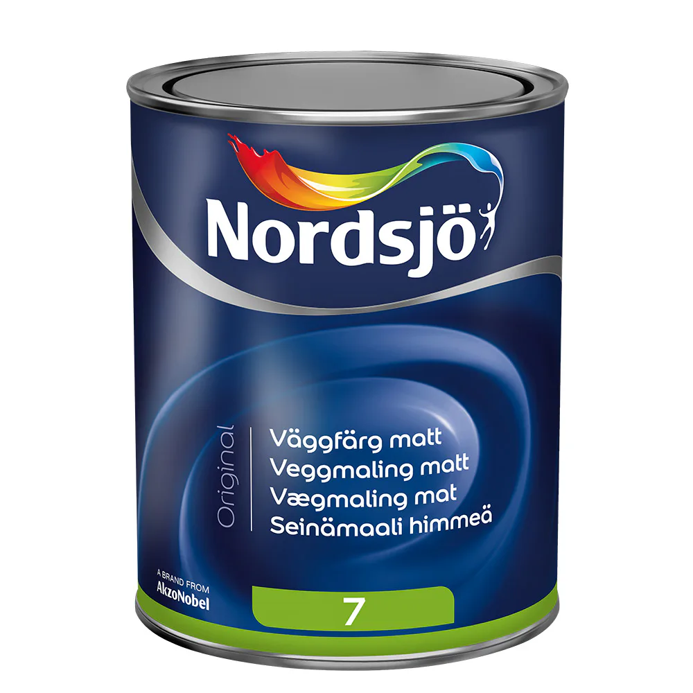 Väggfärg Nordsjö Original Matt Glans 7 1 L