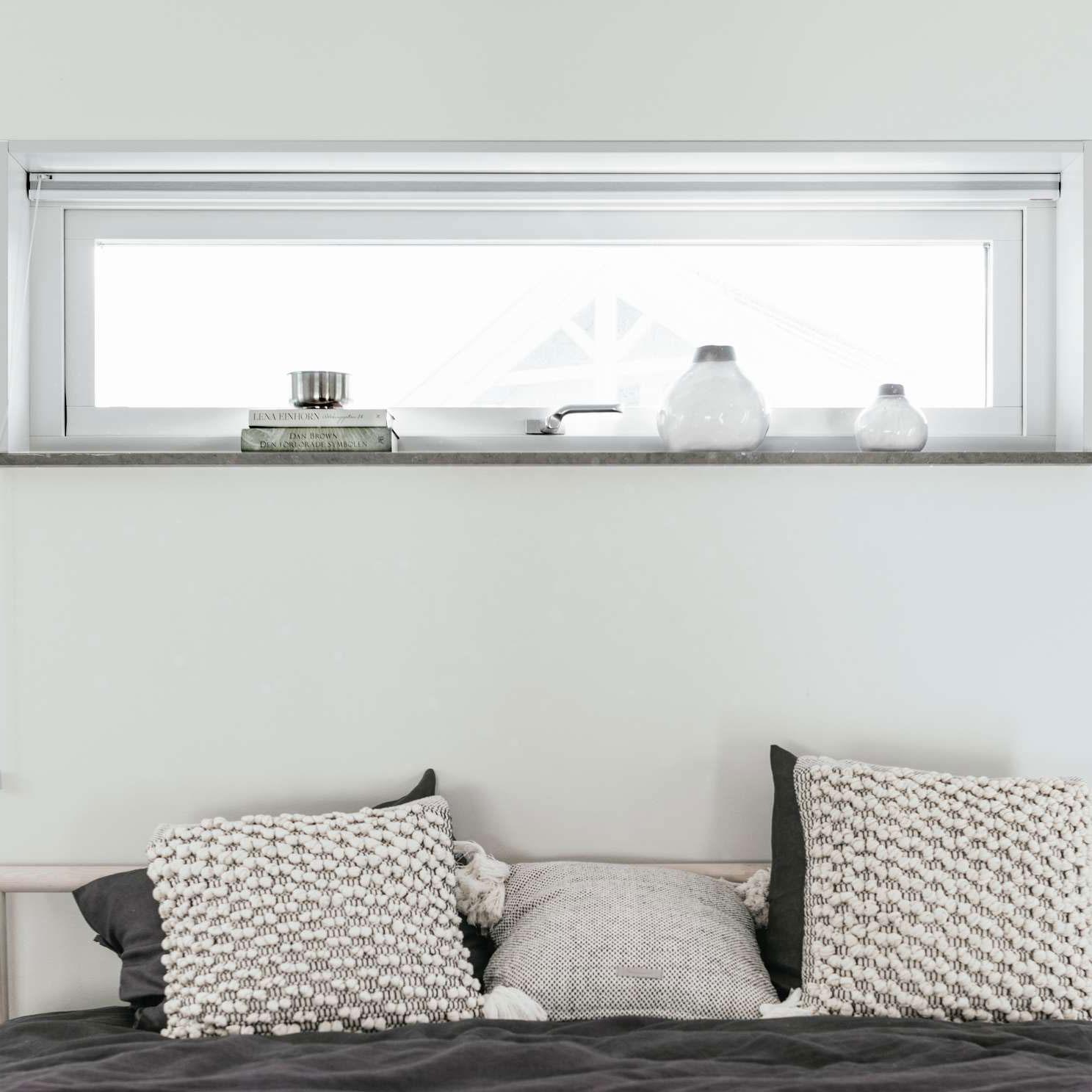 Överkantshängt Fönster Elitfönster Original Aluminium 100 3-Glas