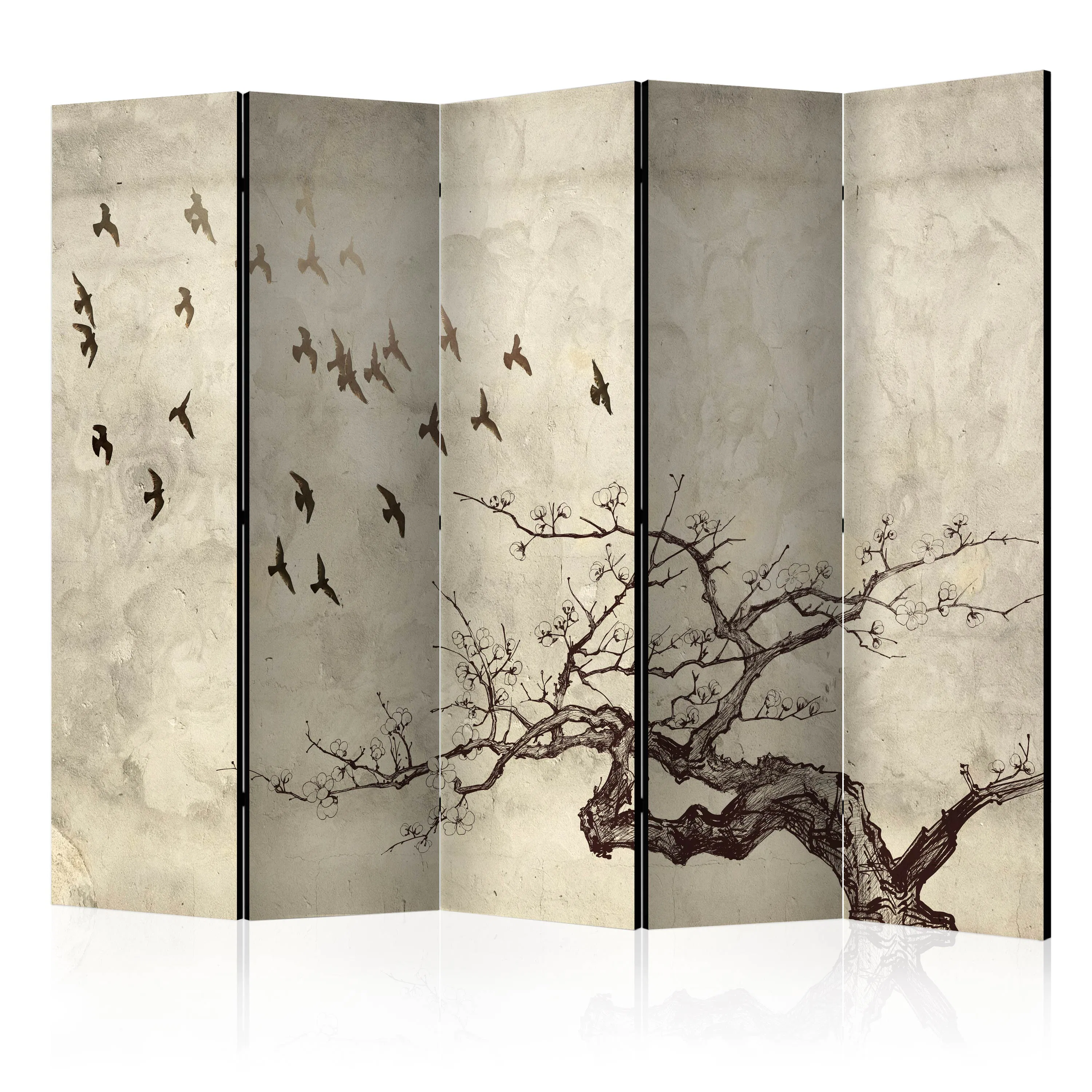 Rumsavdelare Skärmvägg Arkiio Flock of Birds II 225x172 cm