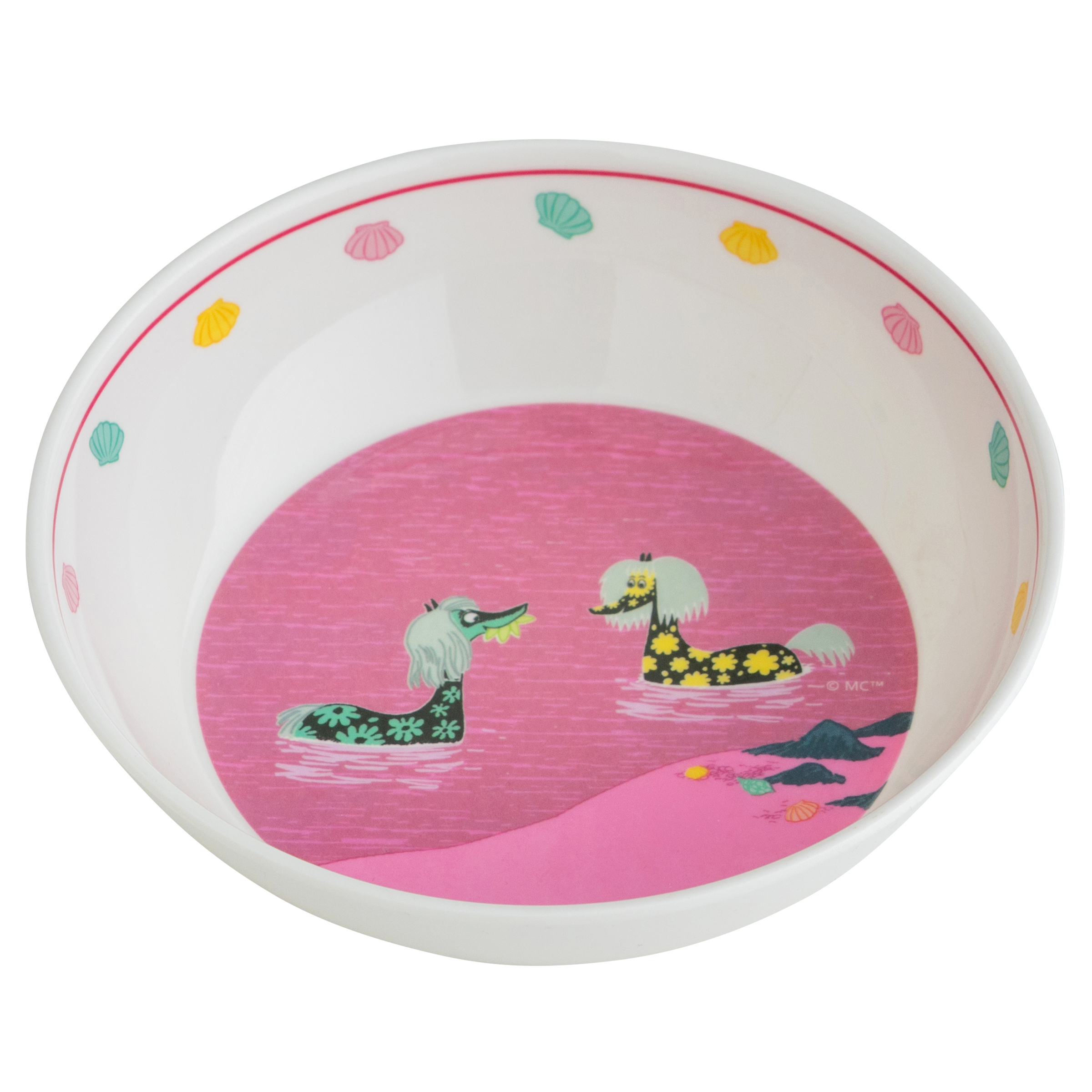 Barnskål Rätt Start Mumin Hav Rosa