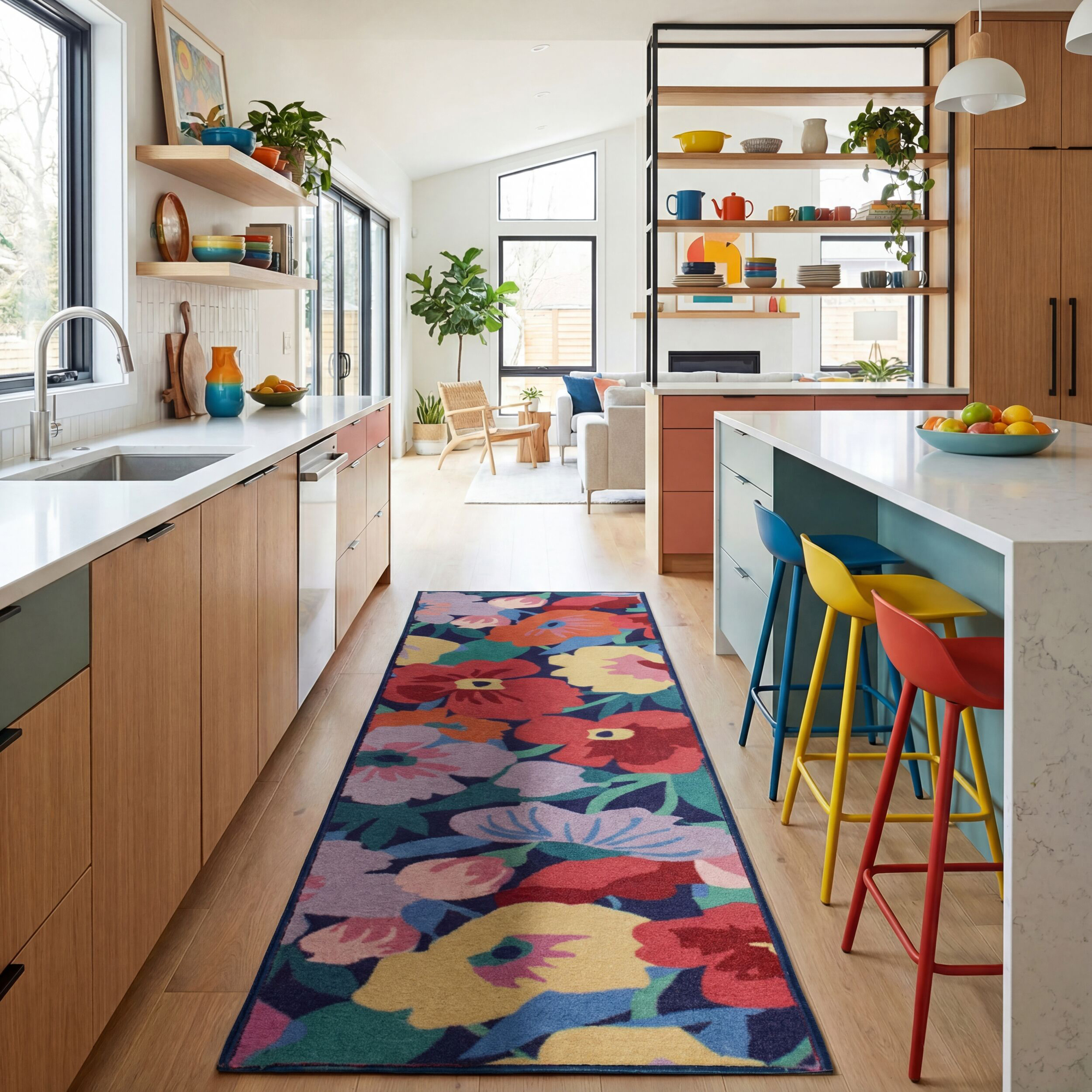 Gångmatta Flair Rugs Cut Out Floral