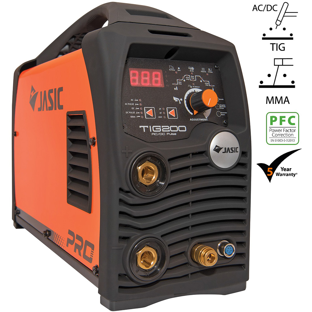 Svets JASIC pro TIG 200 AC/DC PULS MMA
