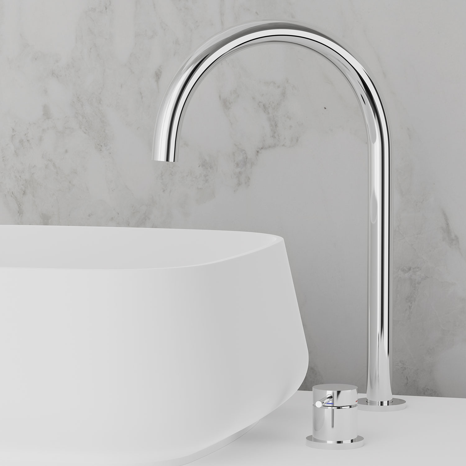 Köksblandare Scandtap Steel Harmonized K2