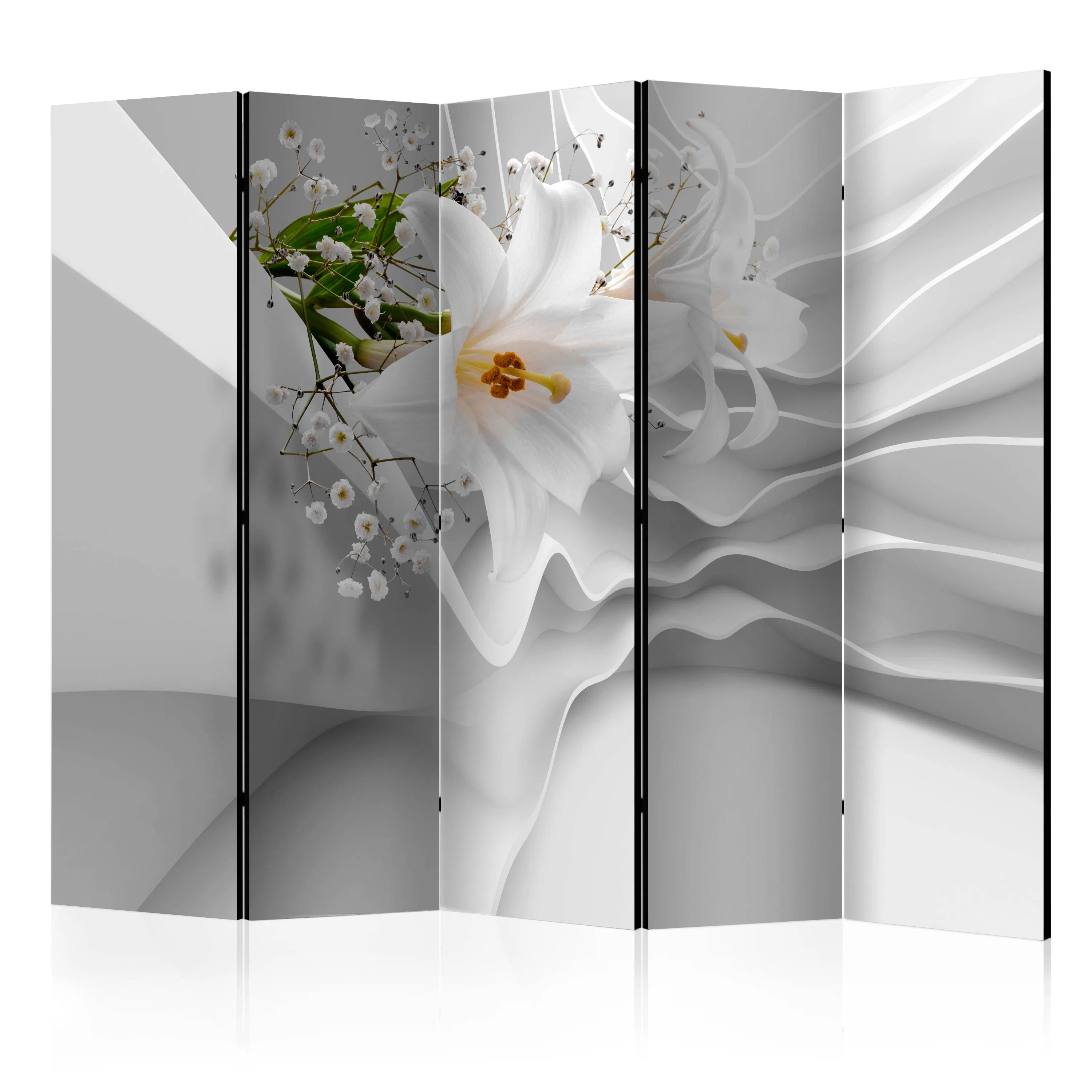 Rumsavdelare Skärmvägg Arkiio Flowers for Modernity II 225x172 cm