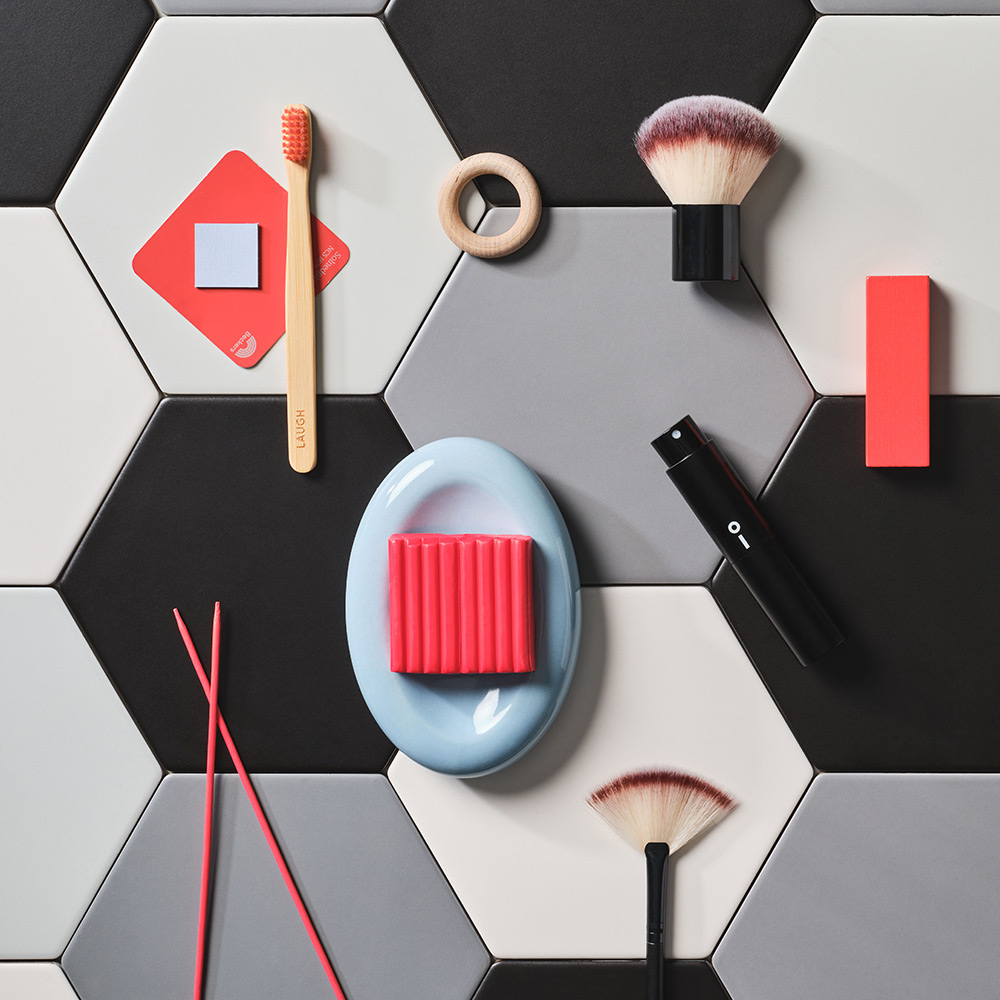 Klinker Konradssons Hexagon Nero 15x17,1 cm