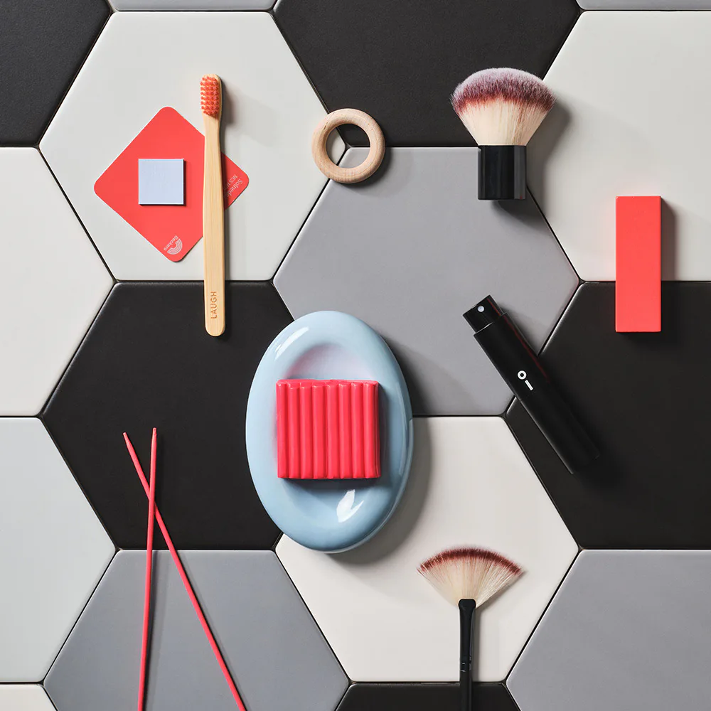 Klinker Konradssons Hexagon Grigio Medio 15x17,1 cm