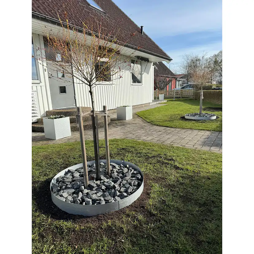 Trädring Skotte Garden Zinkplåt 16cm Hög ⌀65 cm