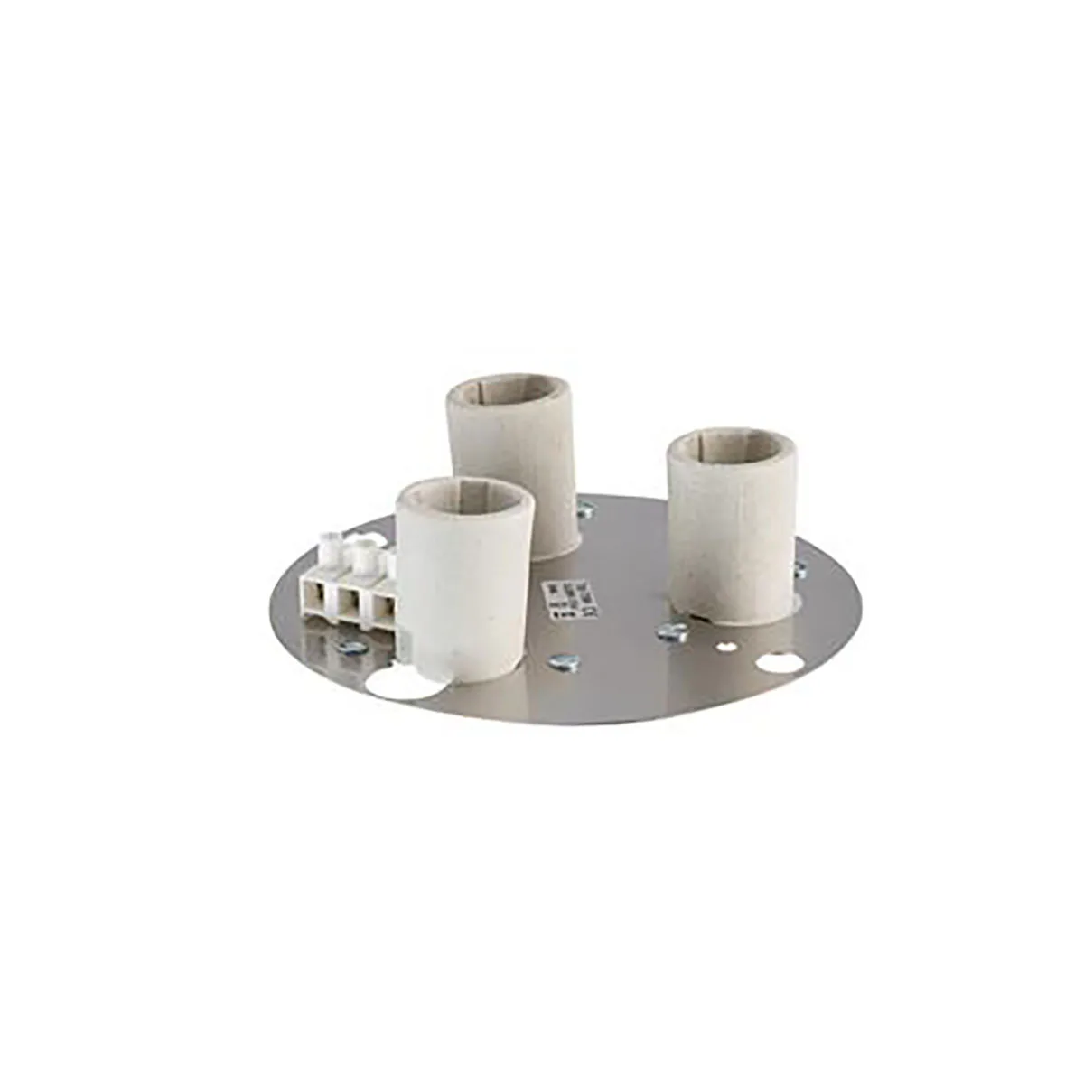 Monteringsplåt Ifö Electric 185,5 mm 3x28W E14