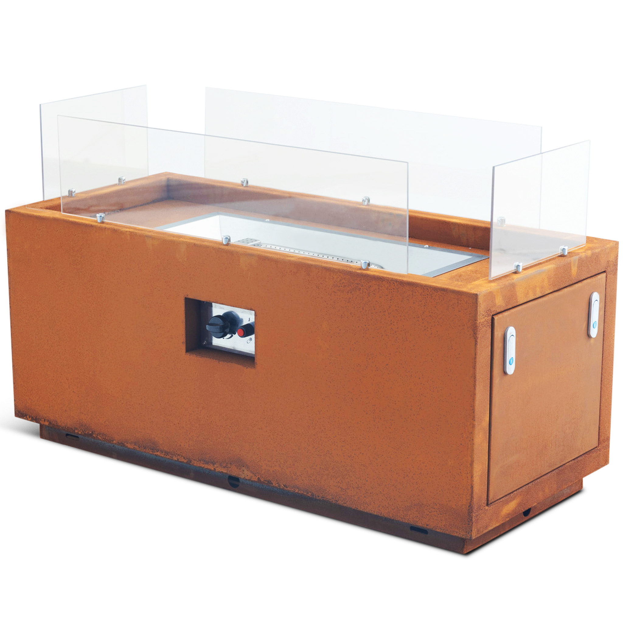 Eldstad Lyfco Cortenstål Gasoldriven Kalix