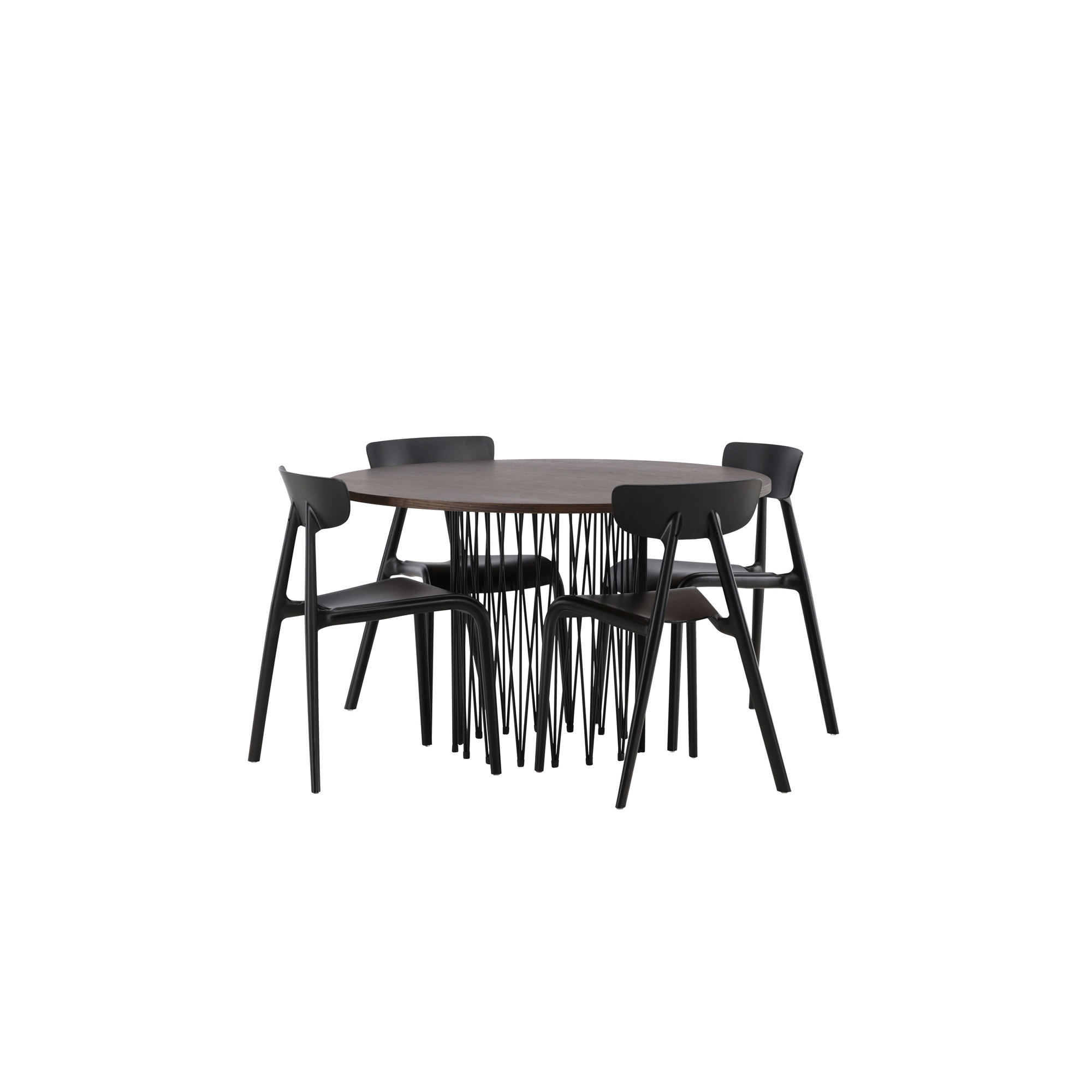 Matgrupp furniture/fashion Stone med 4 Ursholmen Stolar