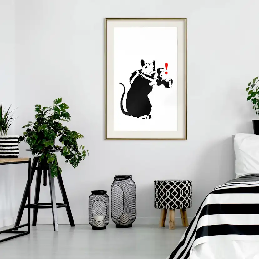 Poster Artgeist Affisch Rat Photographer