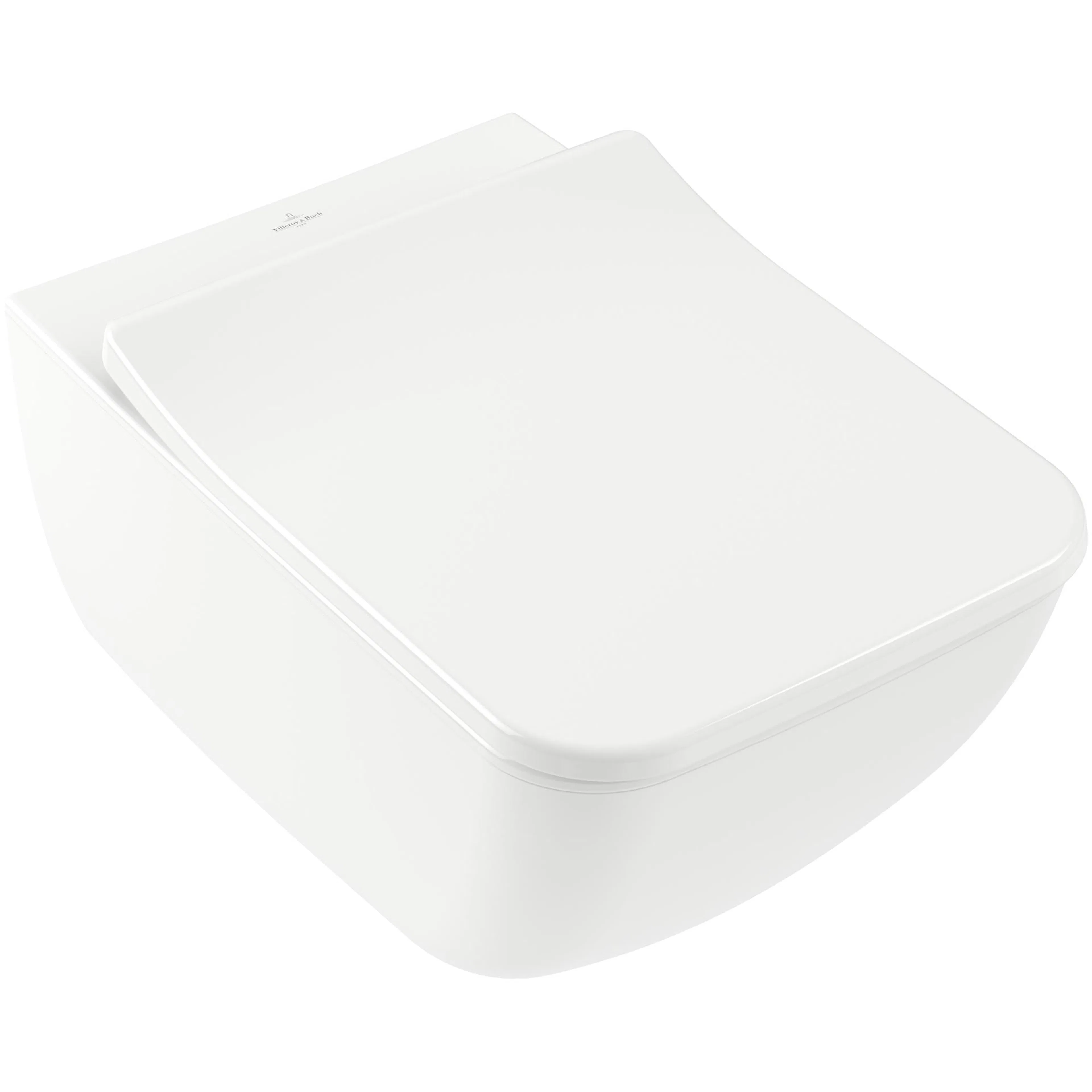 Vägghängd toalett Villeroy & Boch Venticello 4611RSR1 Vit Alpin med Ceramic Plus, med Hårdsits
