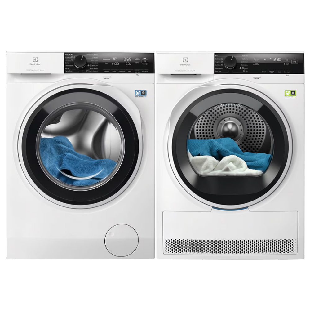 Tvätt- och Torkpaket Electrolux EFI743RX4R + EDI743V95V