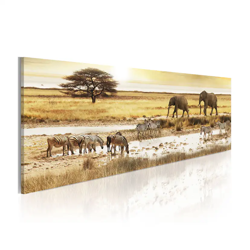 Tavla Arkiio Africa At The Waterhole